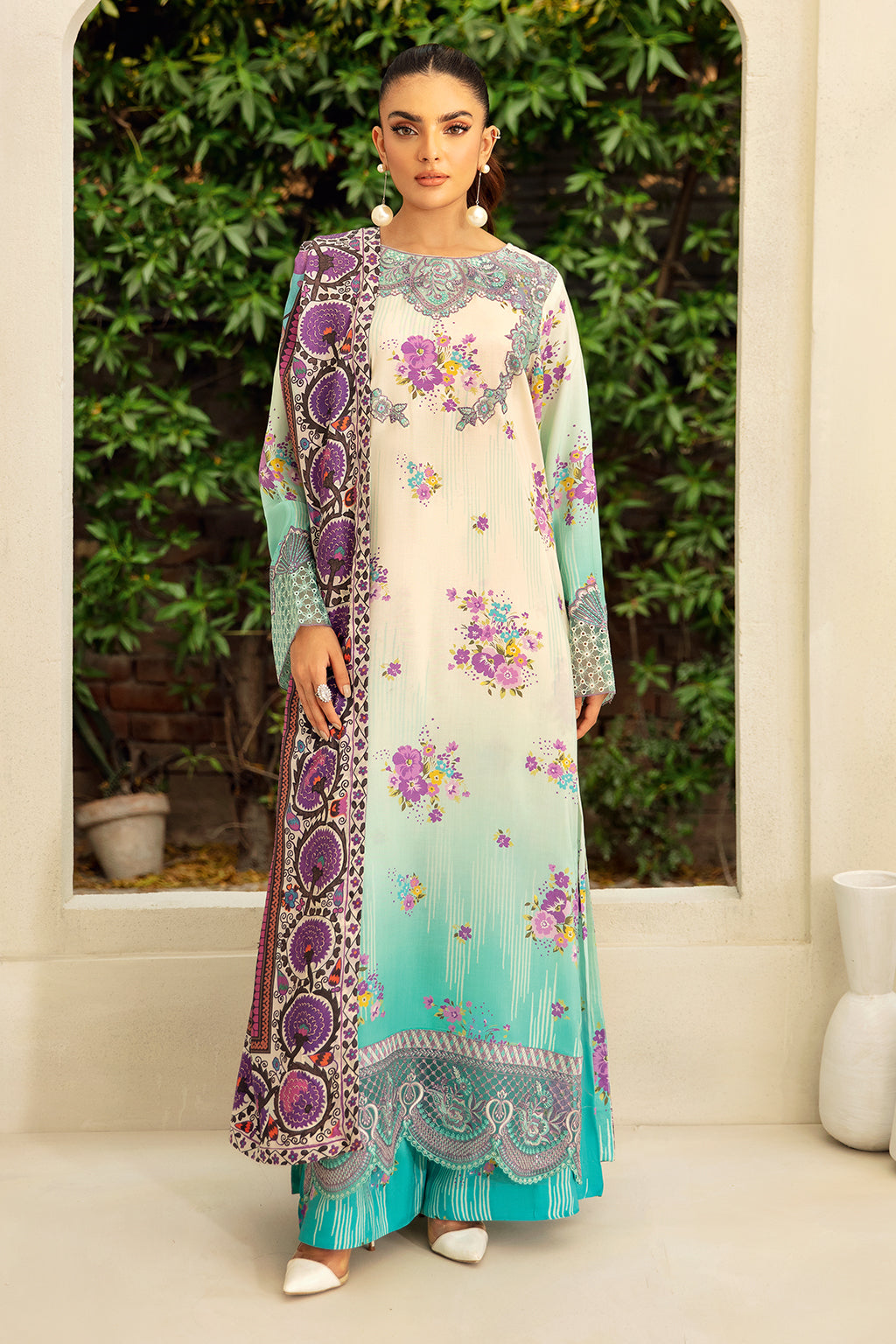 Ramsha | Riwaj Viscose | J-404 - Official Ramsha stockist in UK - Sakeena London