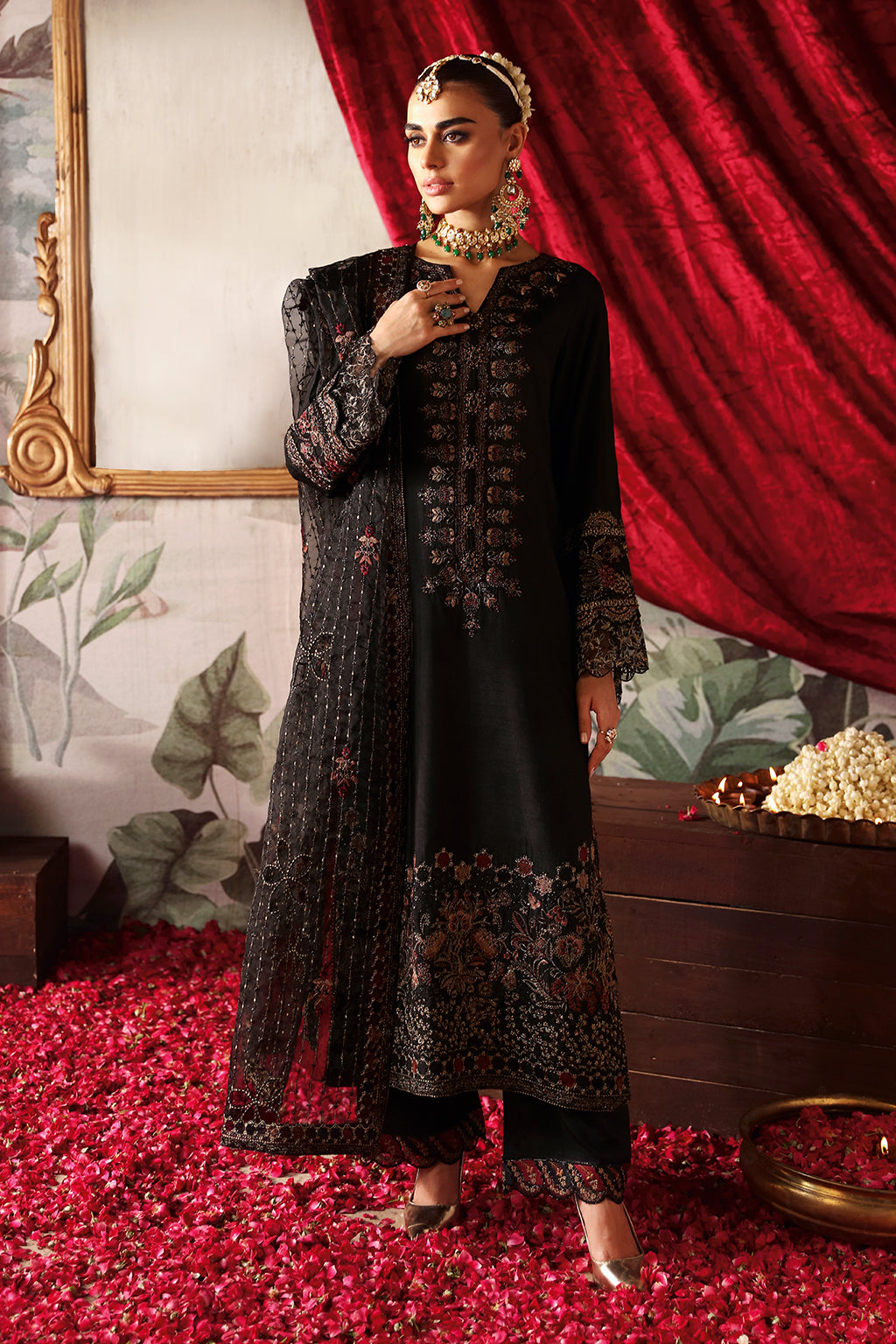 Shagna | Premium Raw Silk | Zareen S-05. - Official Shagna stockist in UK - Sakeena London