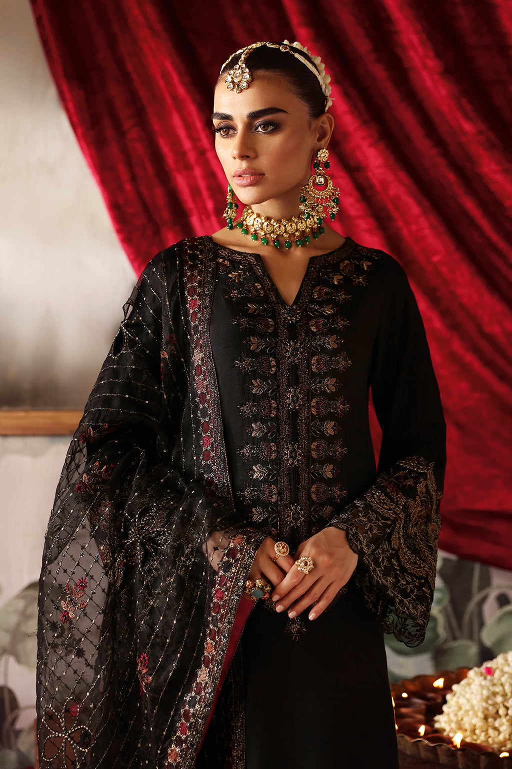 Shagna | Premium Raw Silk | Zareen S-05. - Official Shagna stockist in UK - Sakeena London
