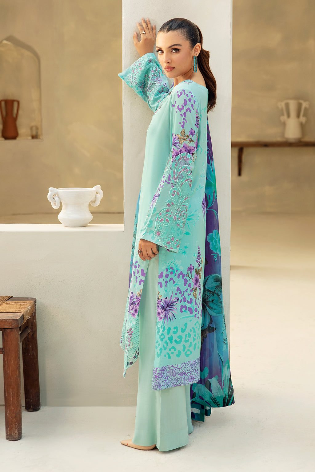 Ramsha | Riwaj Viscose | J-409 - Official Ramsha stockist in UK - Sakeena London