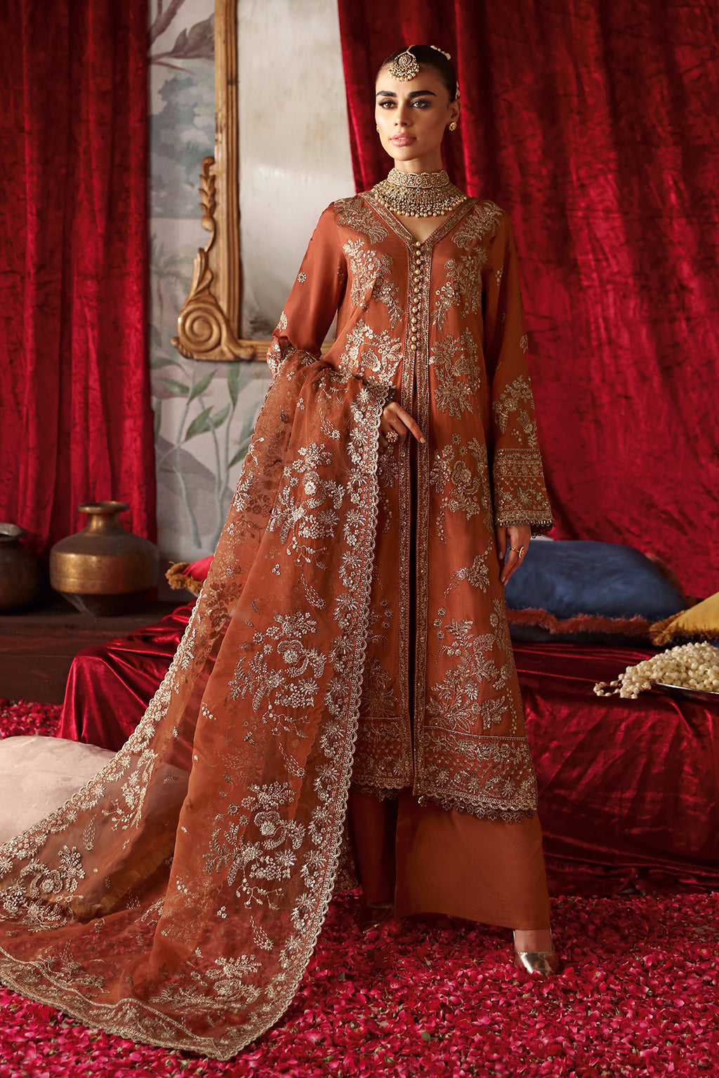 Shagna | Premium Raw Silk | Zarish S-02 - Official Shagna stockist in UK - Sakeena London