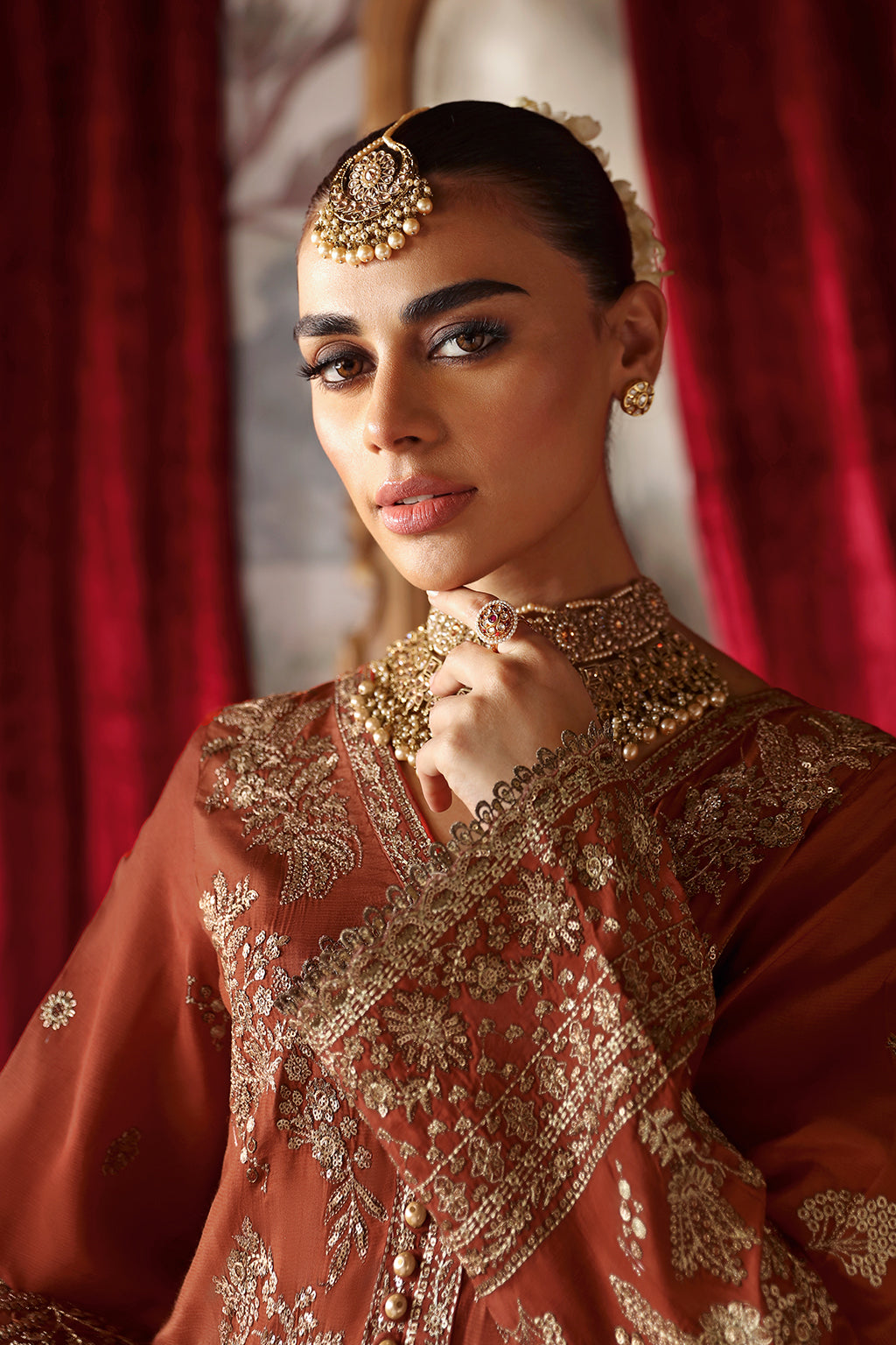 Shagna | Premium Raw Silk | Zarish S-02 - Official Shagna stockist in UK - Sakeena London