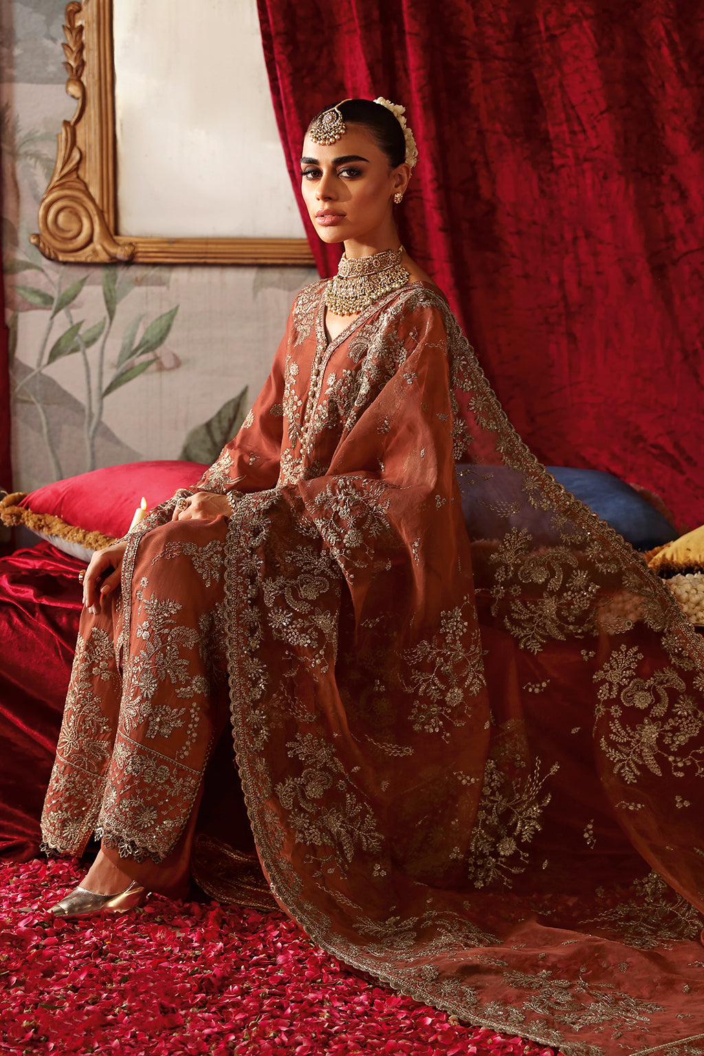 Shagna | Premium Raw Silk | Zarish S-02 - Official Shagna stockist in UK - Sakeena London