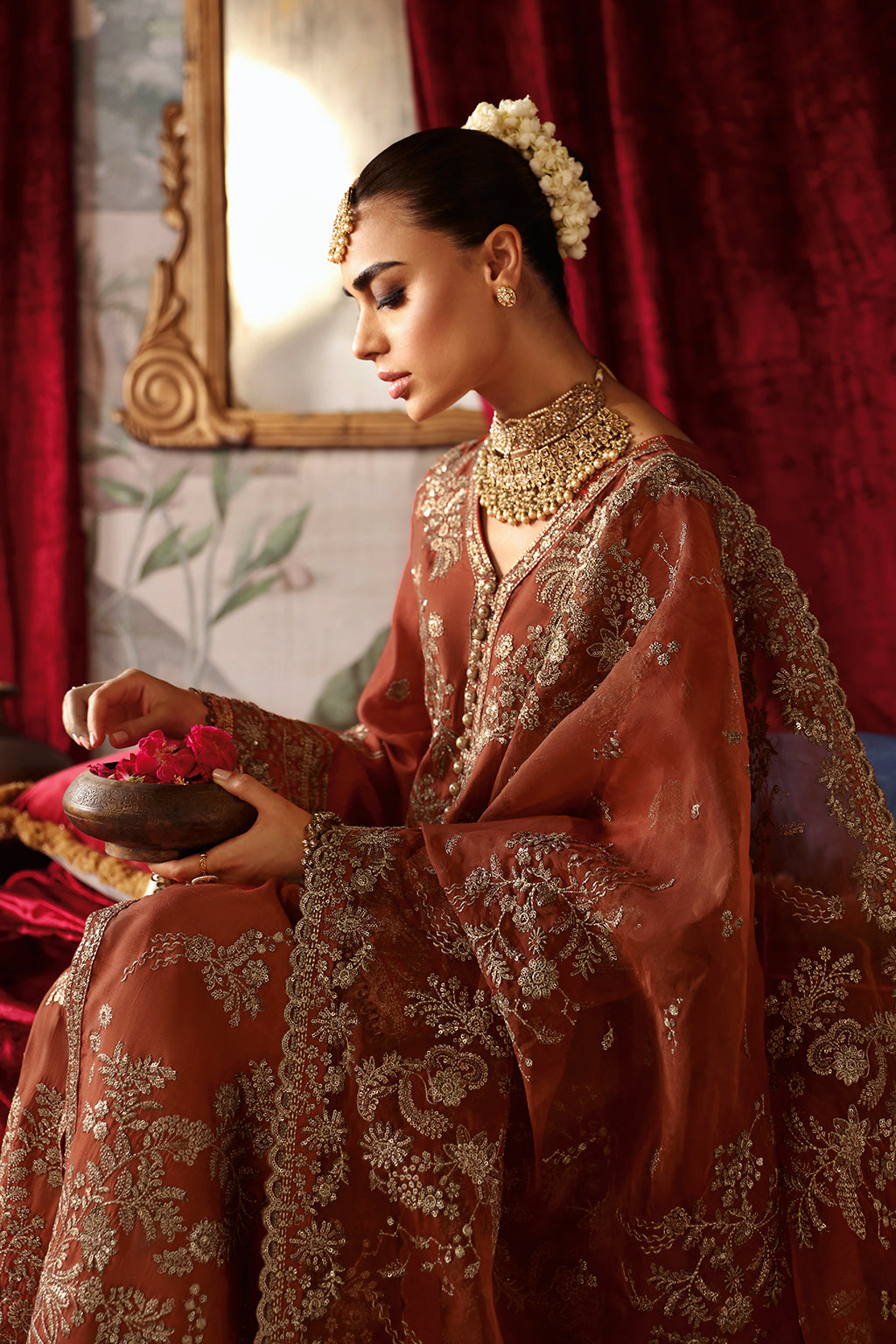 Shagna | Premium Raw Silk | Zarish S-02 - Official Shagna stockist in UK - Sakeena London