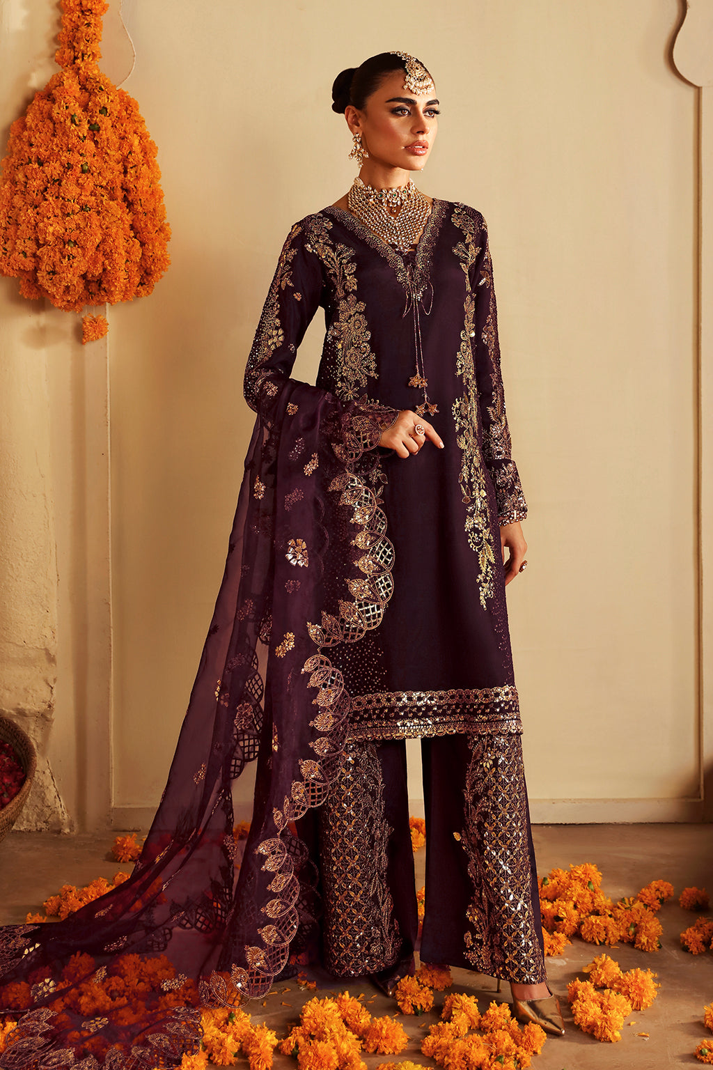 Shagna | Premium Raw Silk | Khusbhu S-06 - Official Shagna stockist in UK - Sakeena London