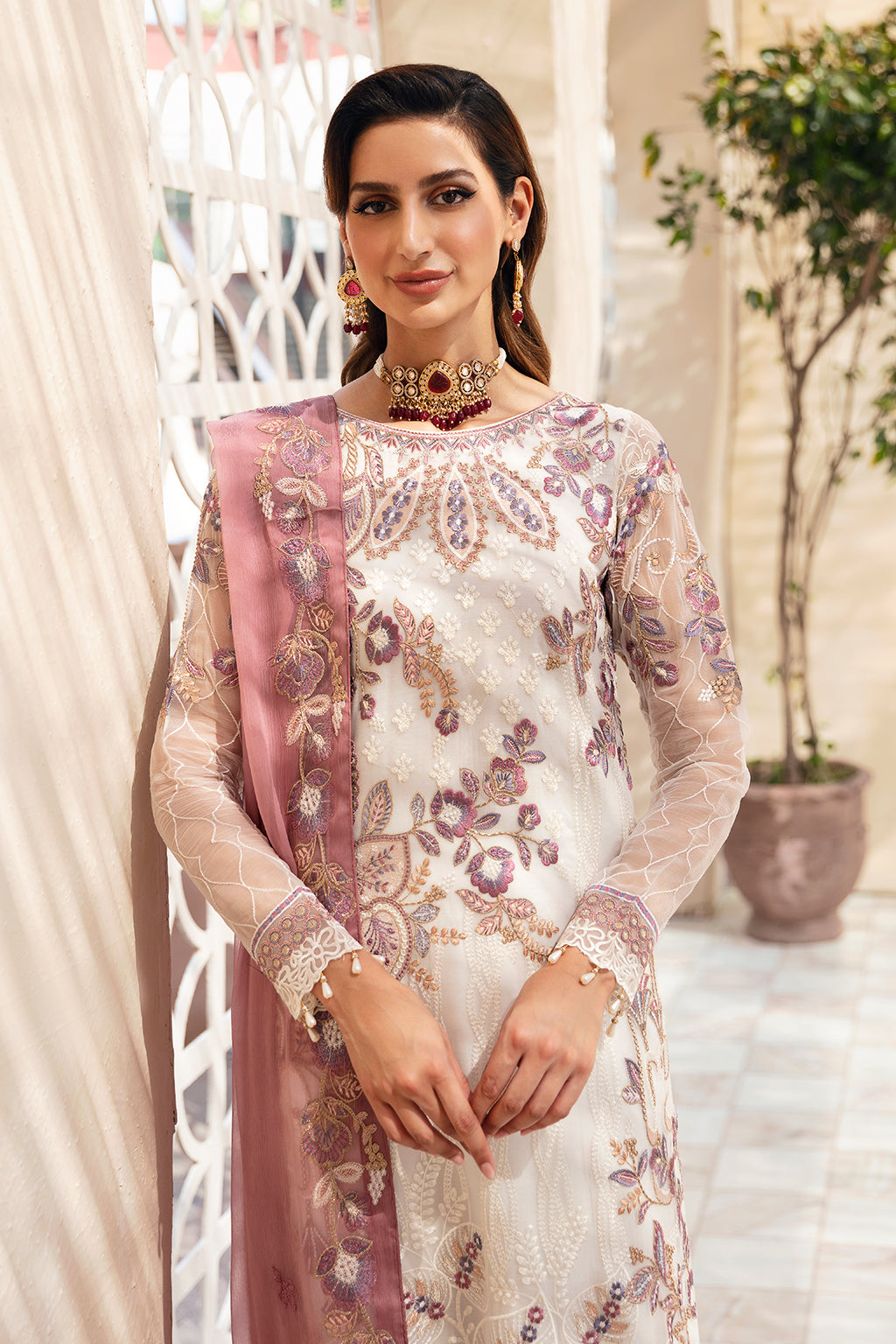 Ramsha | Chevron Chiffon Collection | A-902 - Official Ramsha stockist in UK - Sakeena London