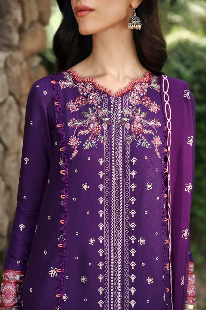 Qalamkar | Qlinekari Linen Collection | LM-15 EIMERA - Official Qalamkar stockist in UK - Sakeena London