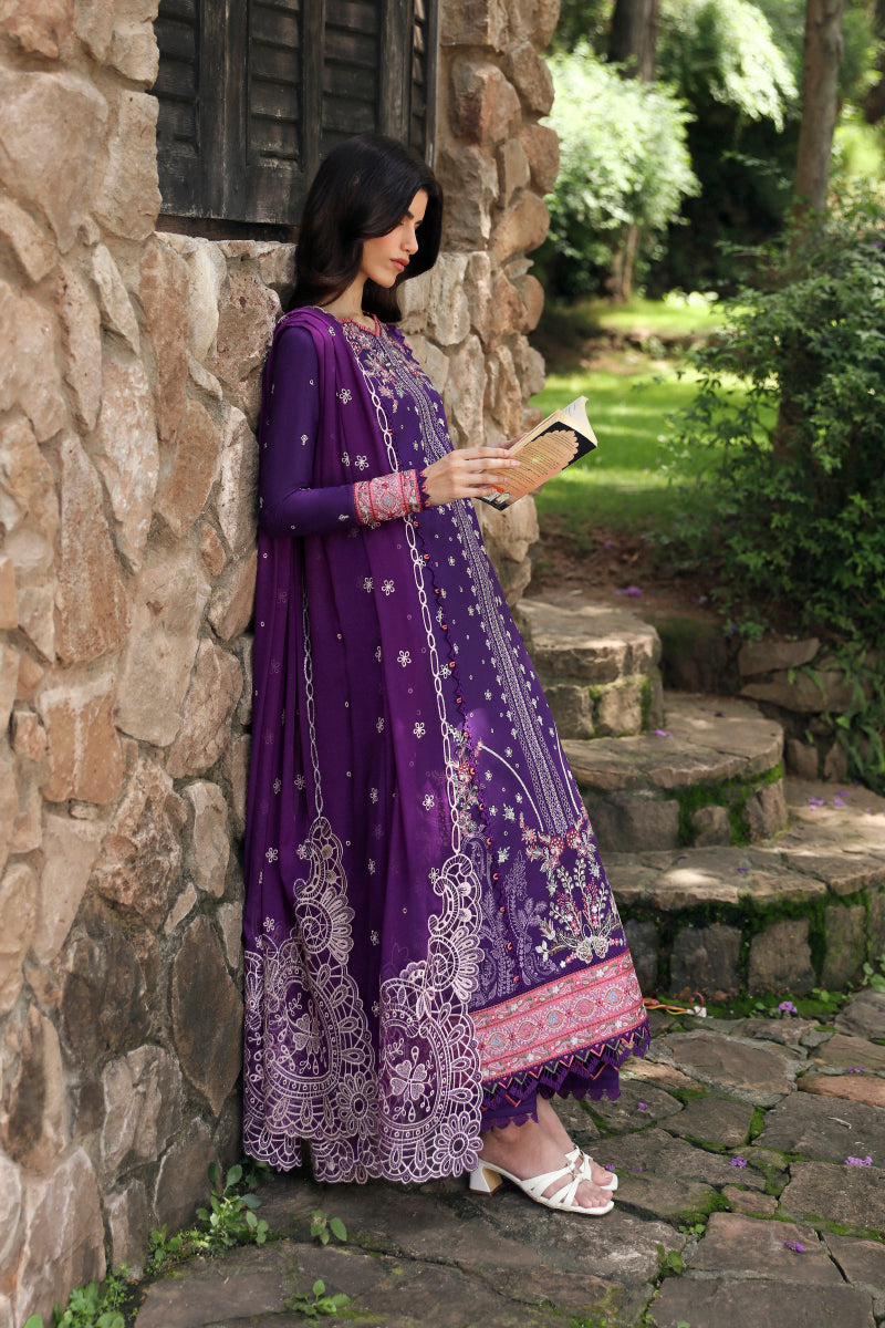 Qalamkar | Qlinekari Linen Collection | LM-15 EIMERA - Official Qalamkar stockist in UK - Sakeena London