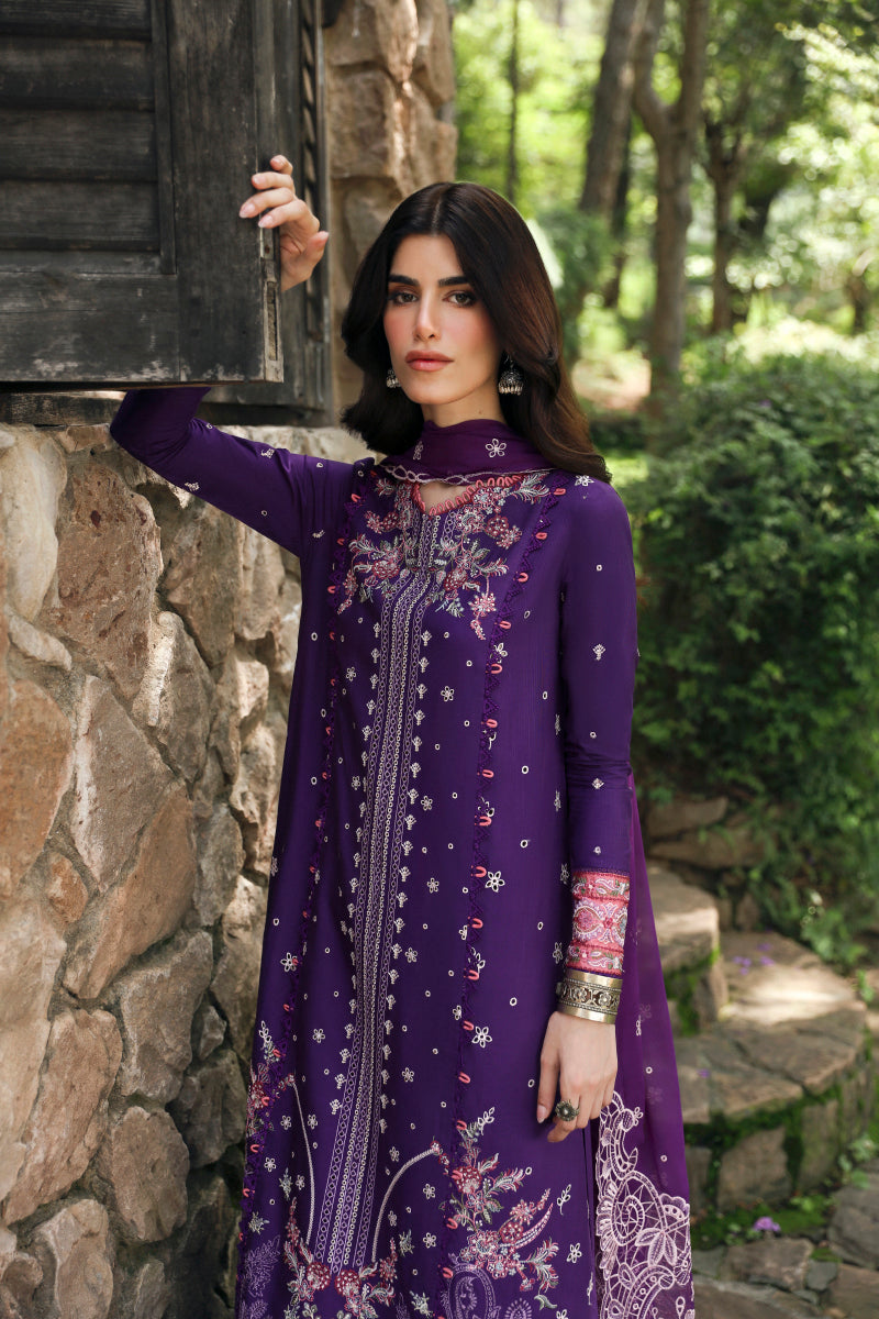 Qalamkar | Qlinekari Linen Collection | LM-15 EIMERA - Official Qalamkar stockist in UK - Sakeena London