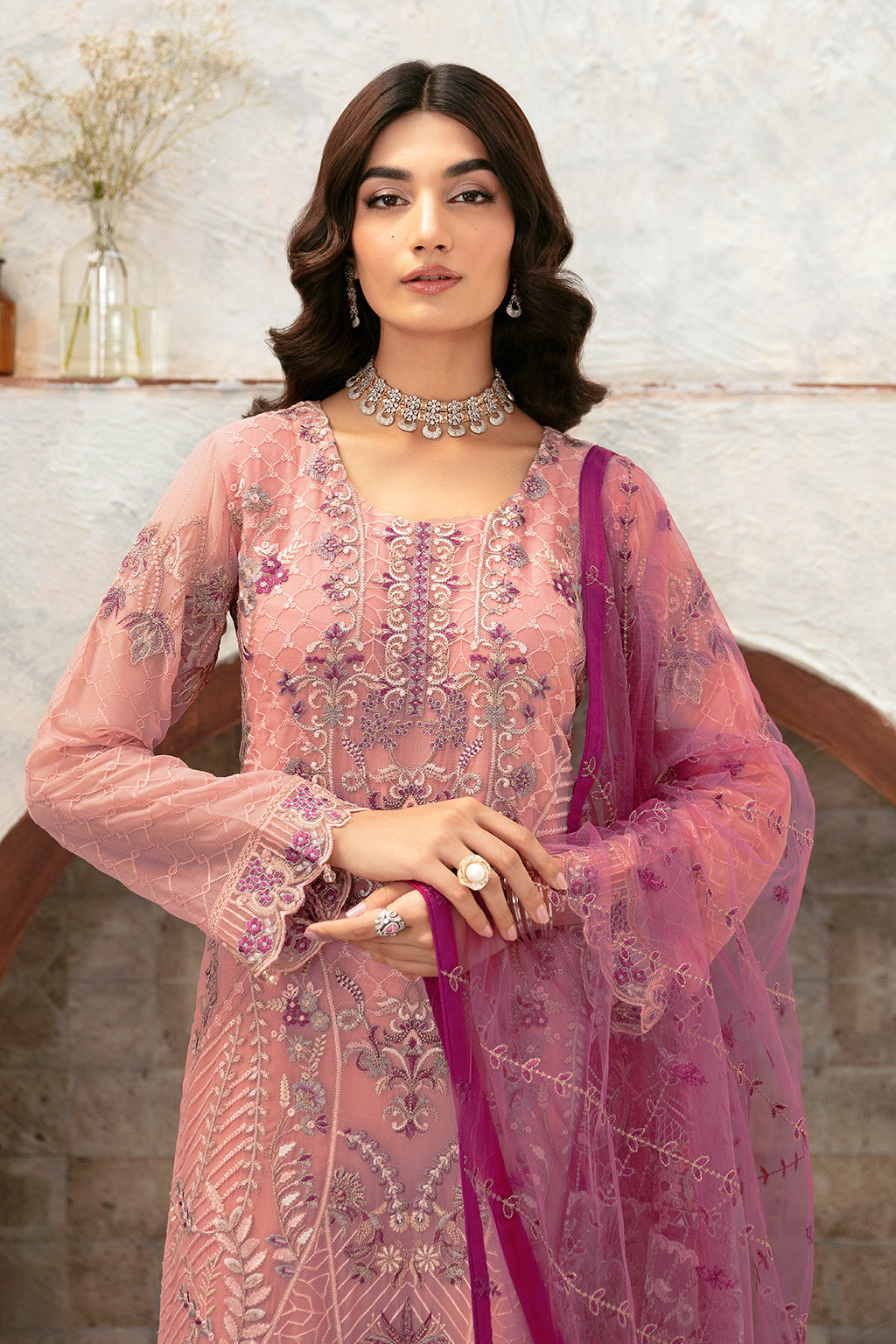 Ramsha | Rangoon Chiffon Collection 24 | D-1201 - Official Ramsha stockist in UK - Sakeena London