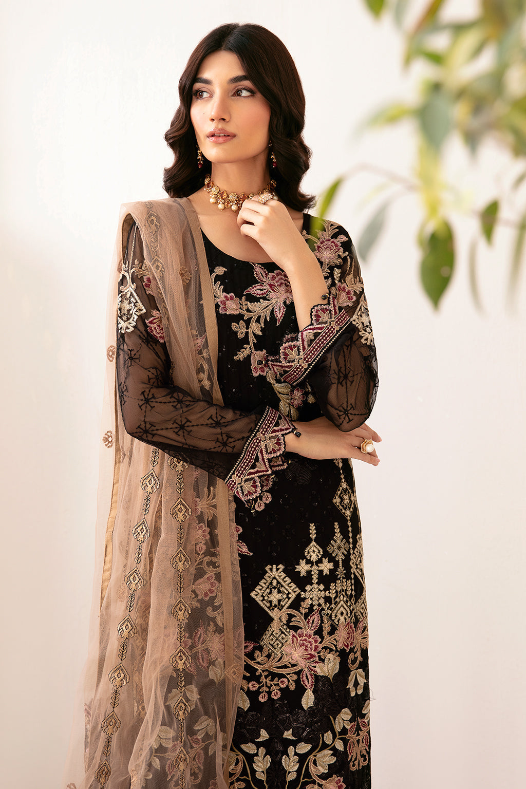 Ramsha | Rangoon Chiffon Collection 24 | D-1204 - Official Ramsha stockist in UK - Sakeena London