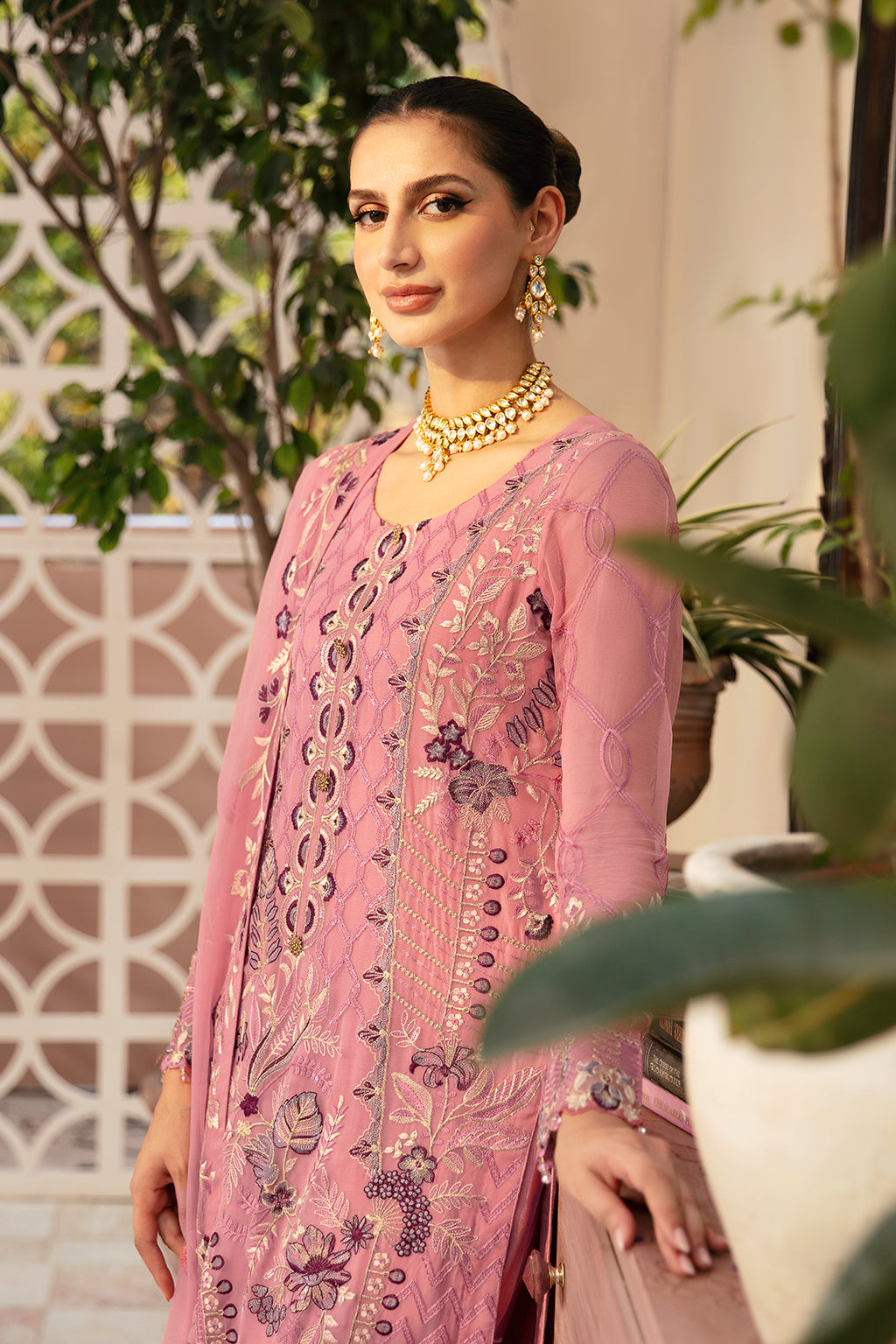 Ramsha | Chevron Chiffon Collection | A-909 - Official Ramsha stockist in UK - Sakeena London