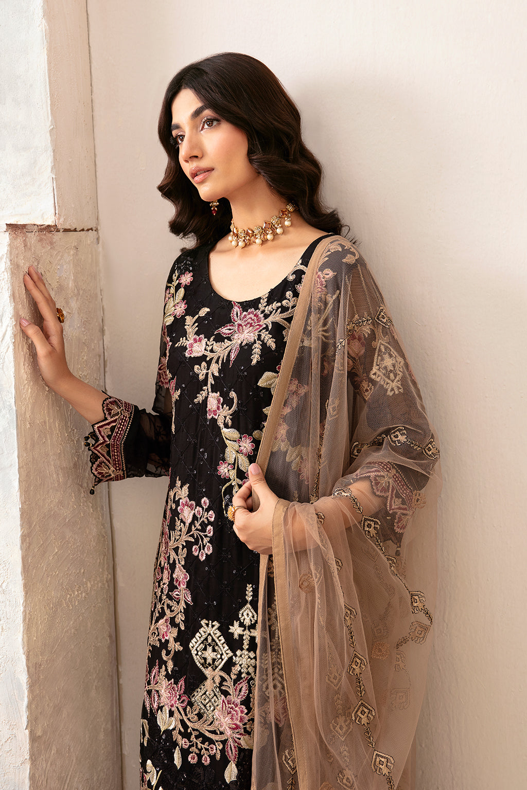 Ramsha | Rangoon Chiffon Collection 24 | D-1204 - Official Ramsha stockist in UK - Sakeena London