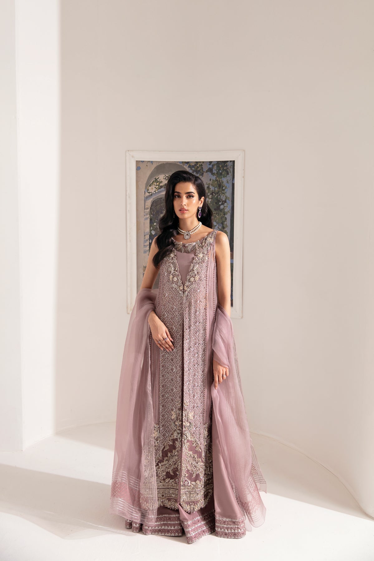 Ayesha and Usman | Aura Luxury Pret | PERIWINKLE - Official Ayesha and Usman stockist in UK - Sakeena London