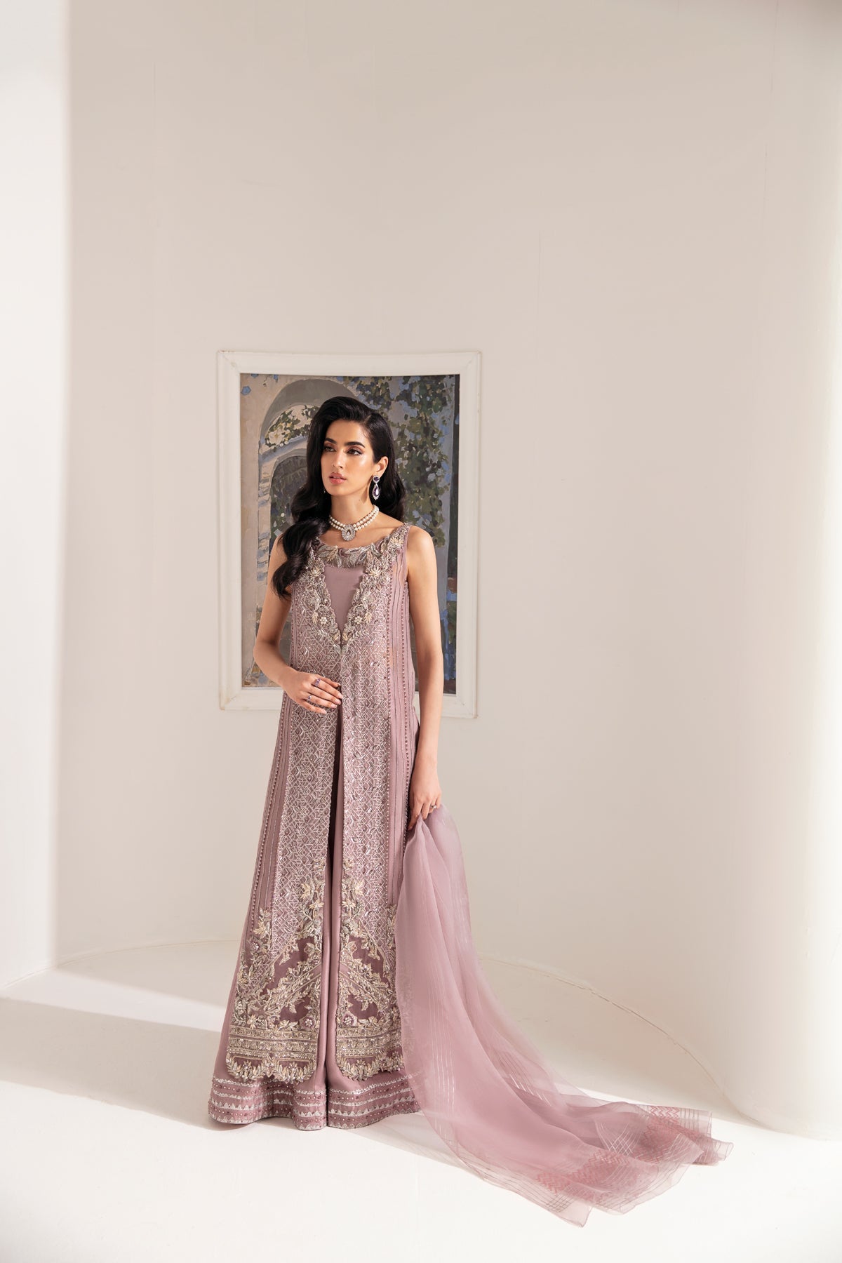 Ayesha and Usman | Aura Luxury Pret | PERIWINKLE - Official Ayesha and Usman stockist in UK - Sakeena London