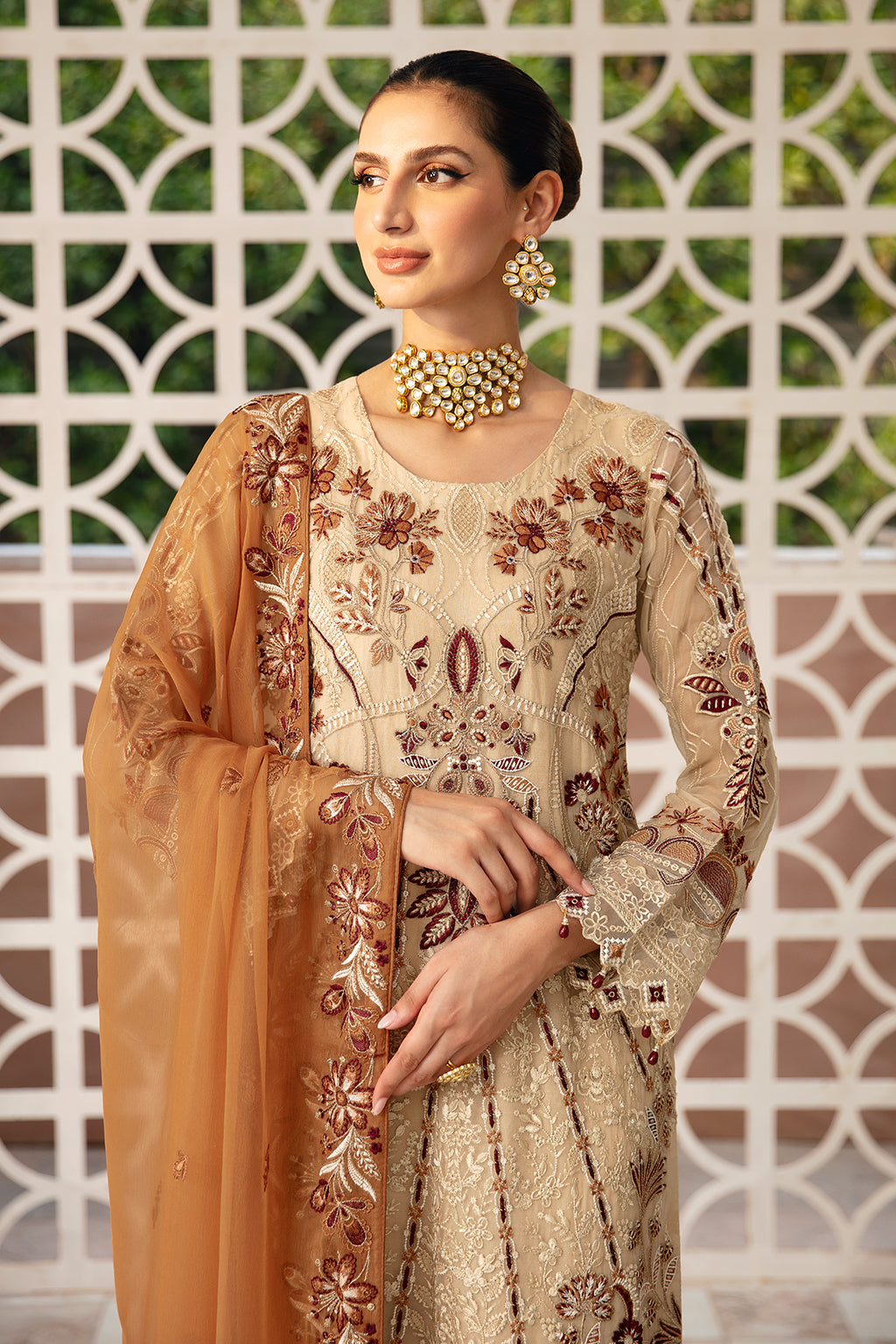 Ramsha | Chevron Chiffon Collection | A-912 - Official Ramsha stockist in UK - Sakeena London