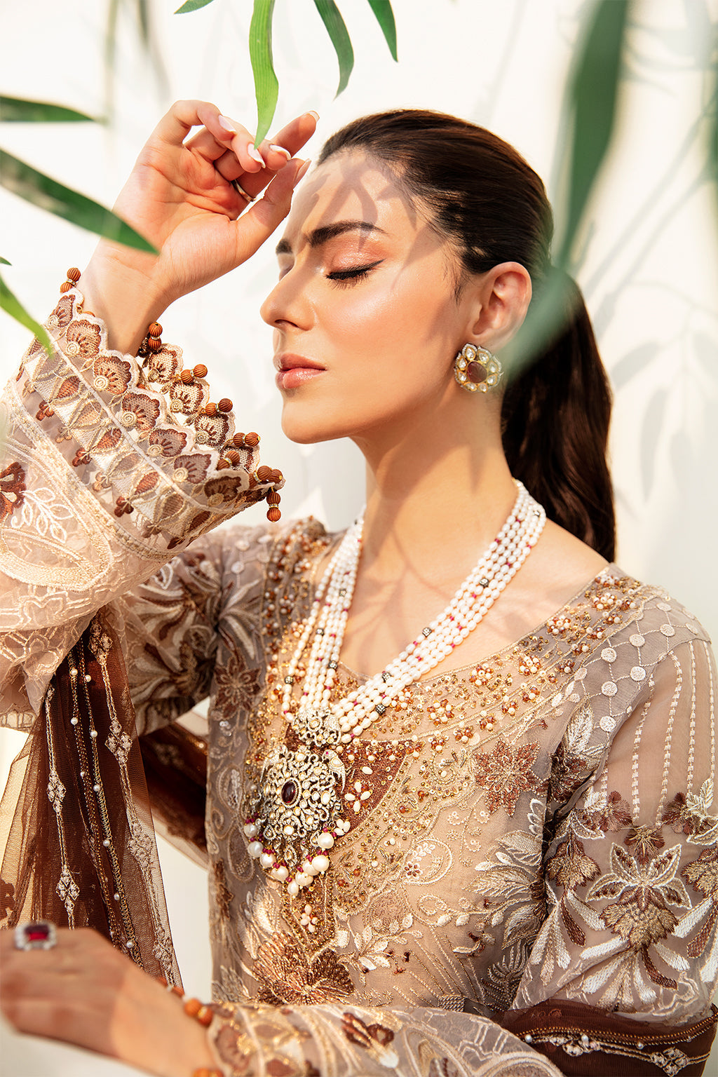 Ramsha | Minhal Organza Collection | M-904 - Official Ramsha stockist in UK - Sakeena London