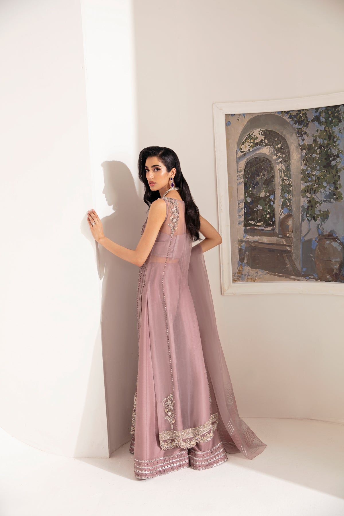 Ayesha and Usman | Aura Luxury Pret | PERIWINKLE - Official Ayesha and Usman stockist in UK - Sakeena London