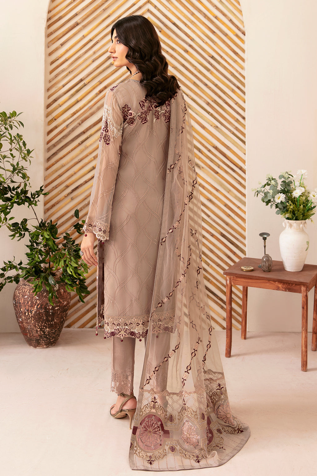 Ramsha | Rangoon Chiffon Collection 24 | D-1206 - Official Ramsha stockist in UK - Sakeena London