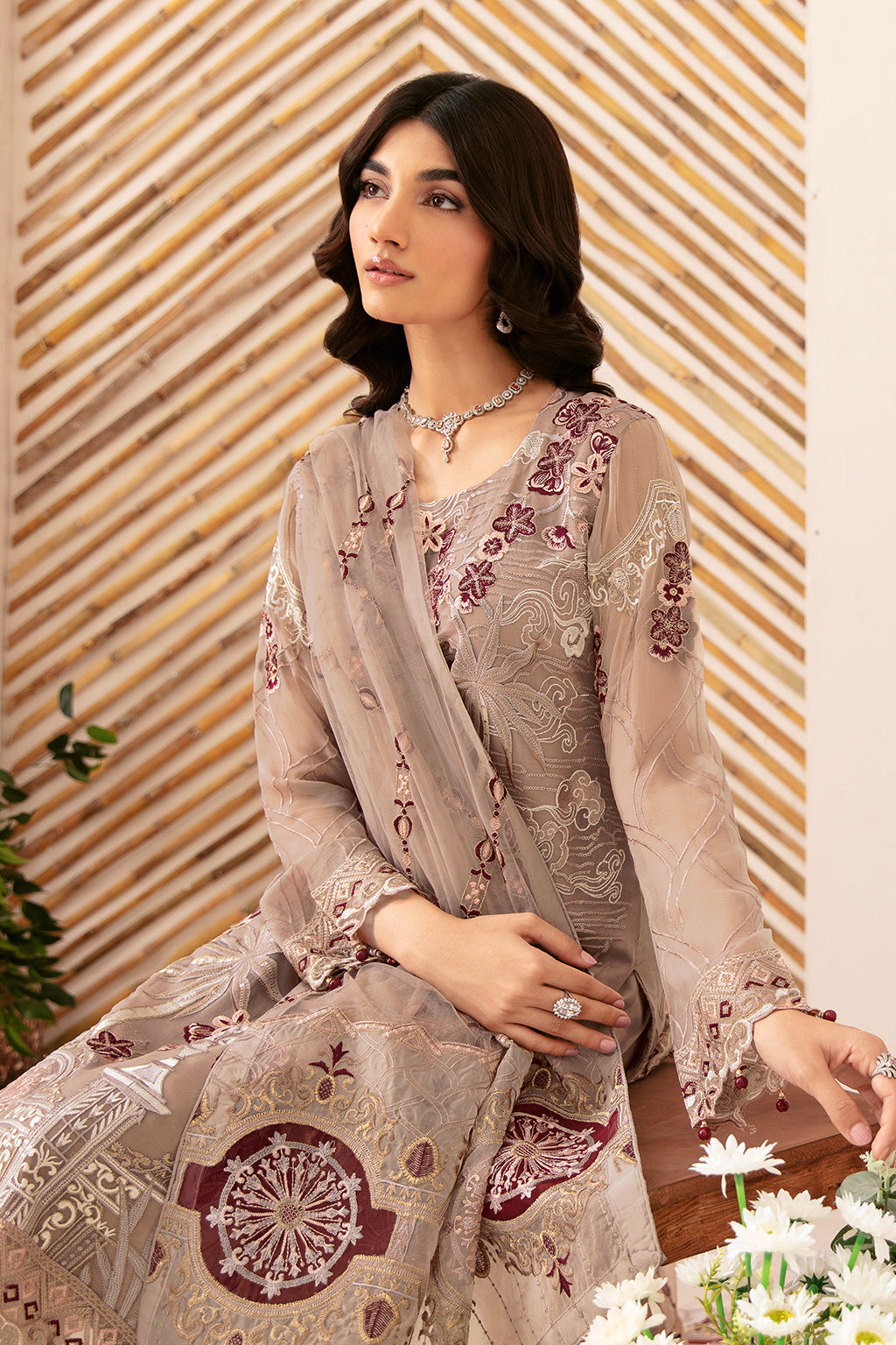 Ramsha | Rangoon Chiffon Collection 24 | D-1206 - Official Ramsha stockist in UK - Sakeena London
