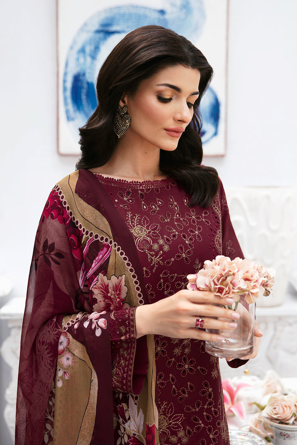 Ramsha | Andaaz Lawn Collection | Z-907 - Official Ramsha stockist in UK - Sakeena London
