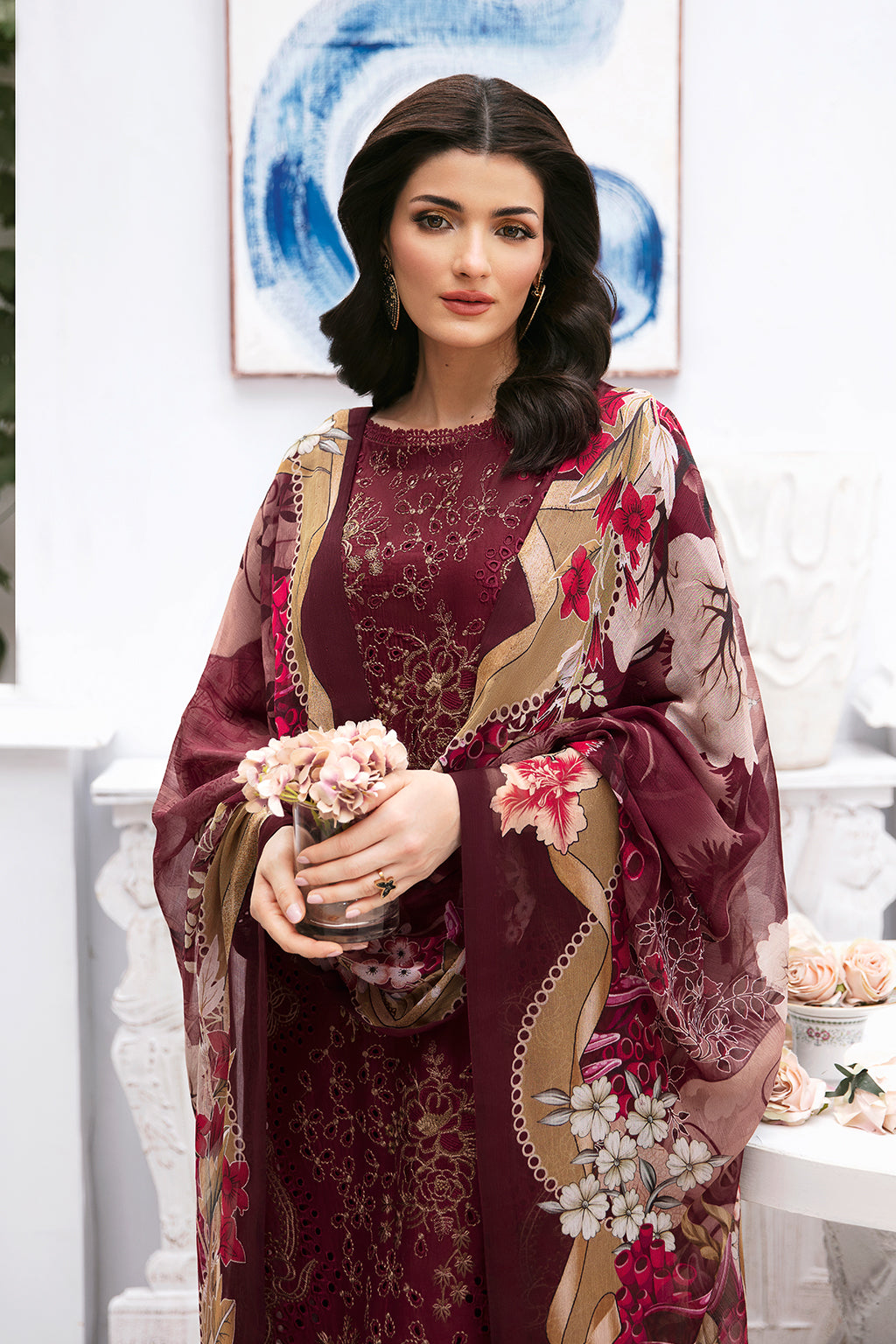Ramsha | Andaaz Lawn Collection | Z-907 - Official Ramsha stockist in UK - Sakeena London