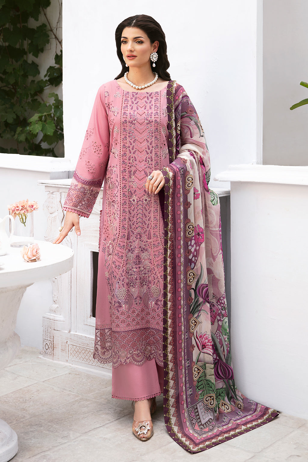Ramsha | Andaaz Lawn Collection | Z-909 - Official Ramsha stockist in UK - Sakeena London