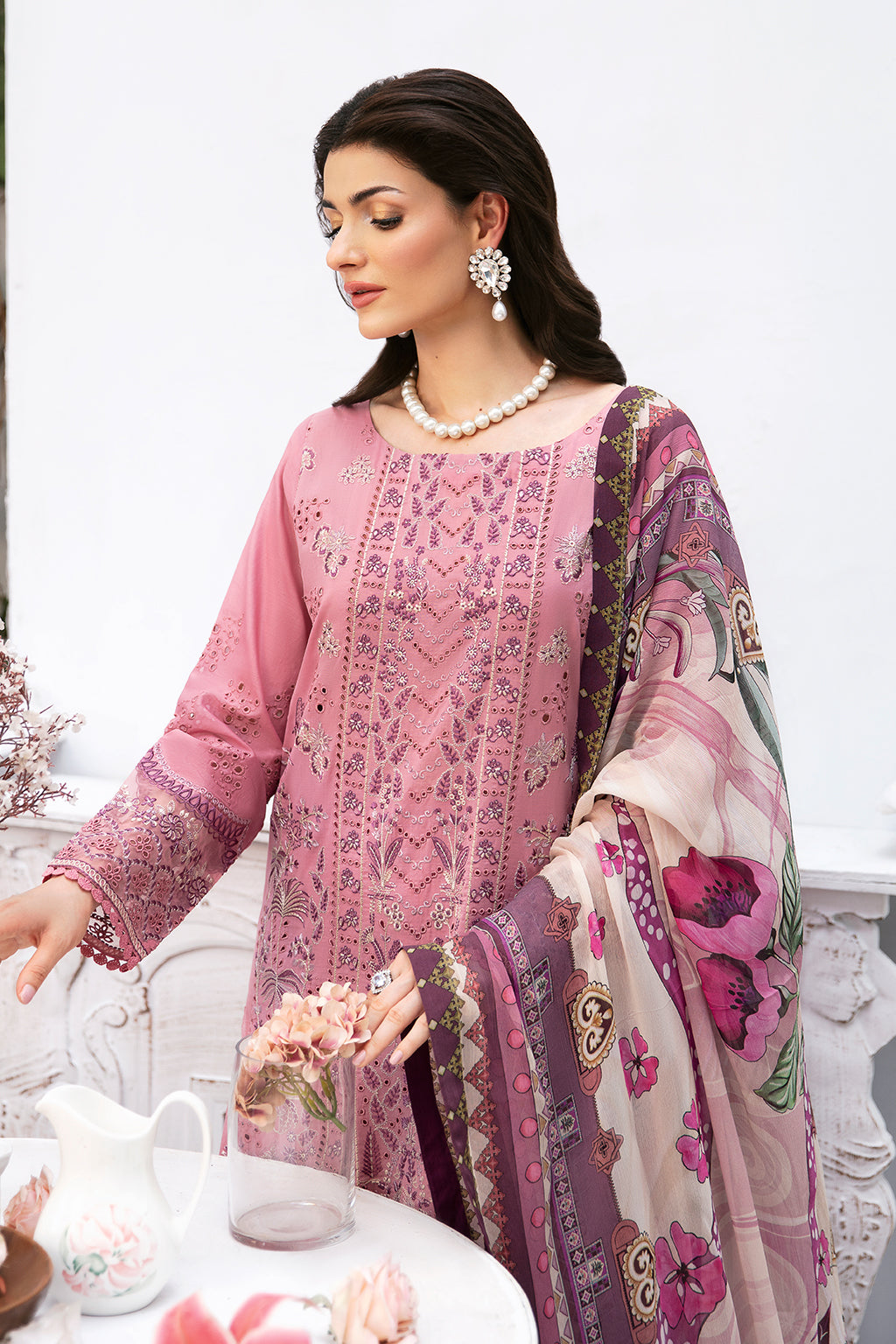 Ramsha | Andaaz Lawn Collection | Z-909 - Official Ramsha stockist in UK - Sakeena London