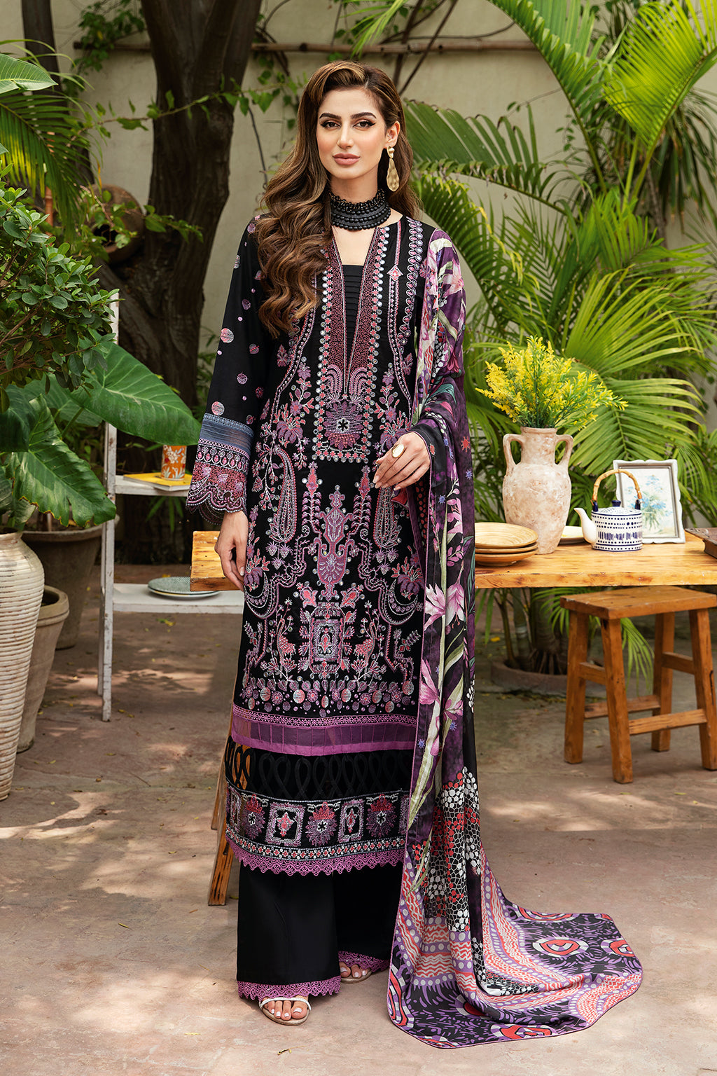 Ramsha | Luxury Lawn 24 | Y-806 - Official Ramsha stockist in UK - Sakeena London