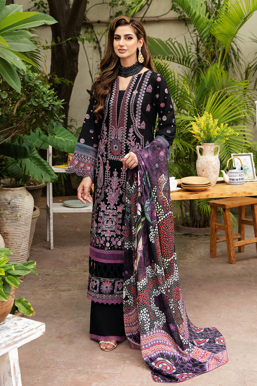 Ramsha | Riwayat Lawn Collection | Y-806 - Official Ramsha stockist in UK - Sakeena London
