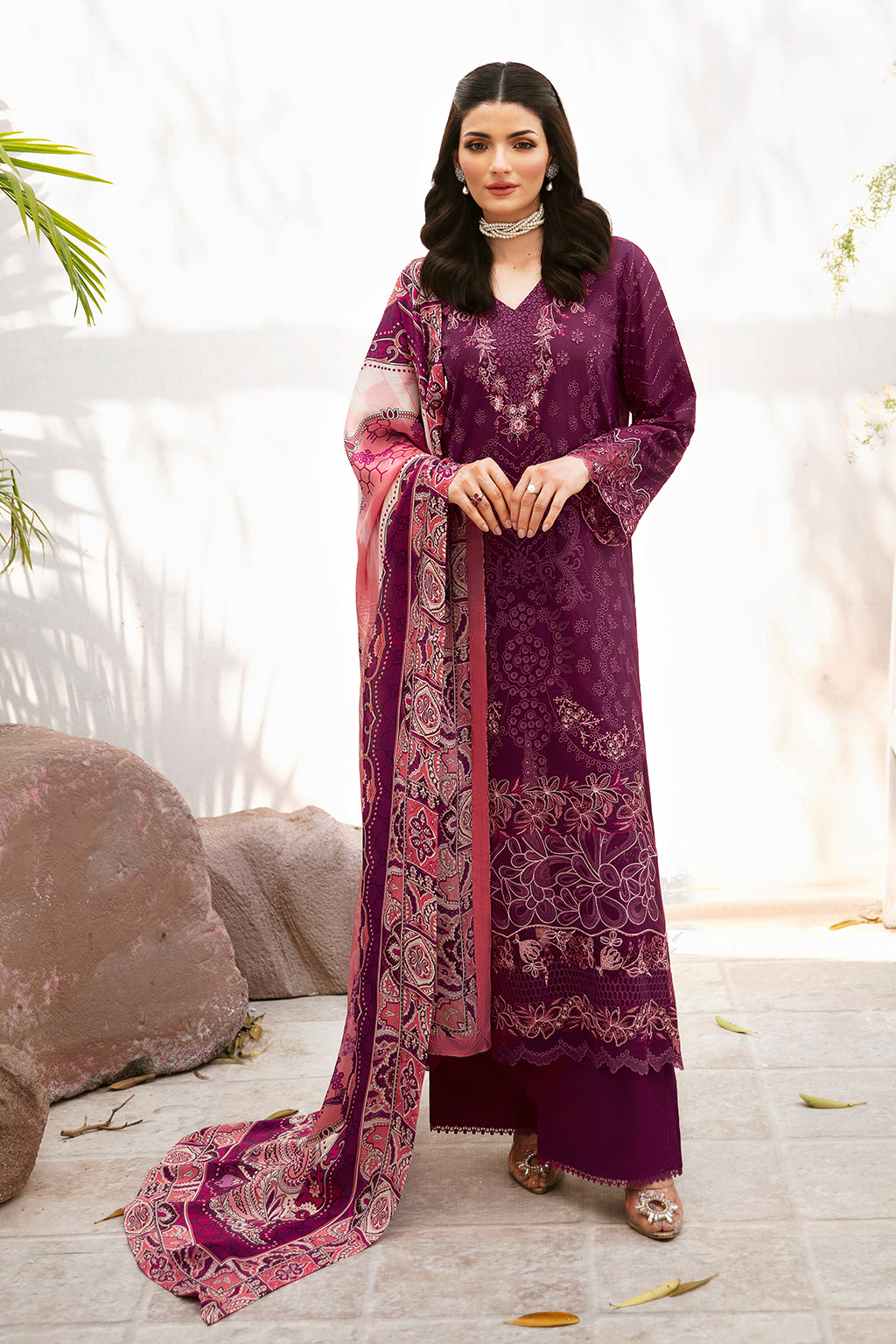 Ramsha | Andaaz Lawn Collection | Z-901 - Official Ramsha stockist in UK - Sakeena London