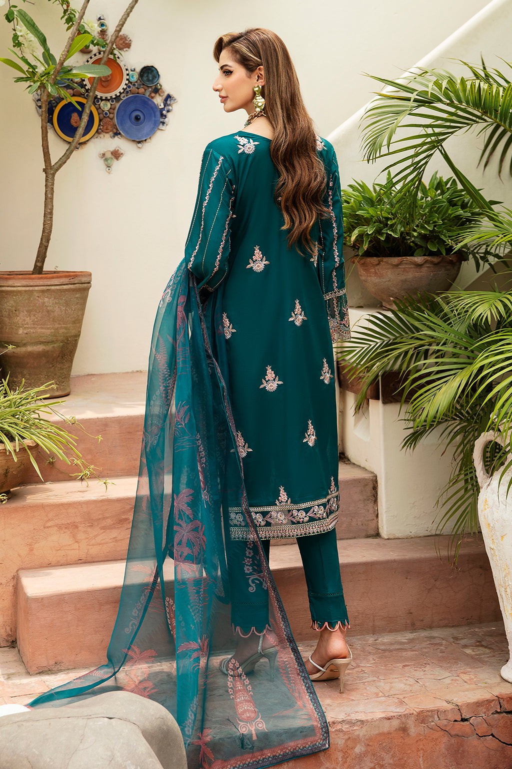 Ramsha | Luxury Lawn 24 | Y-808 - Official Ramsha stockist in UK - Sakeena London
