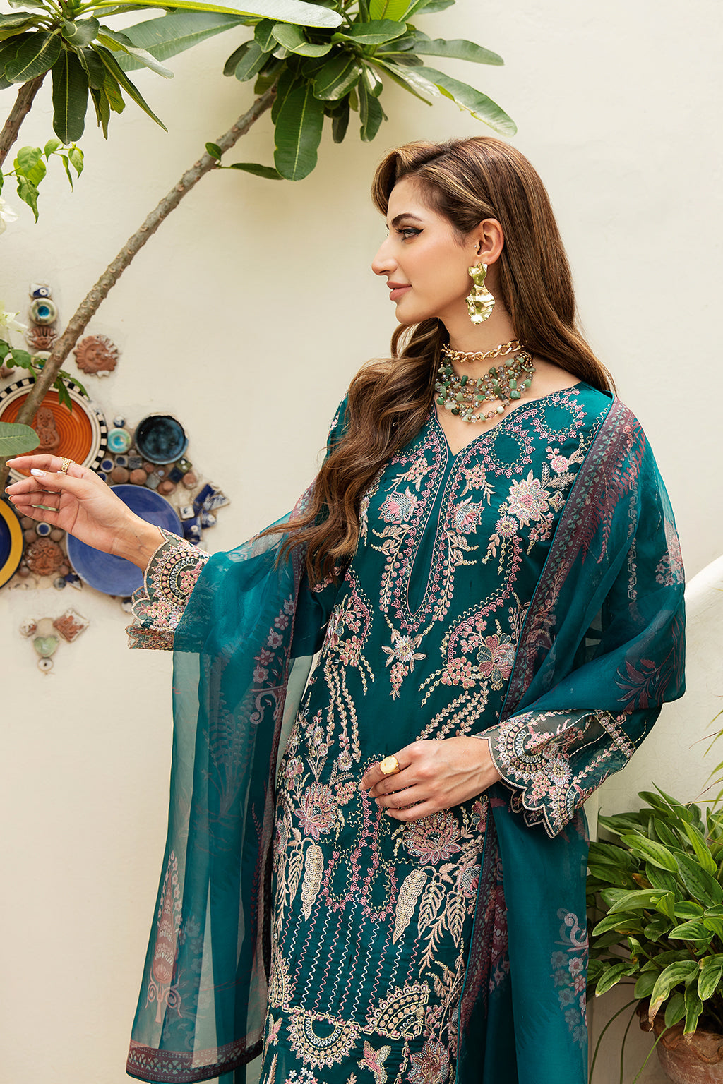 Ramsha | Luxury Lawn 24 | Y-808 - Official Ramsha stockist in UK - Sakeena London