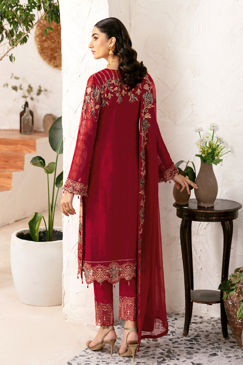 Ramsha | Rangoon Chiffon Collection 24 | D-1205 - Official Ramsha stockist in UK - Sakeena London