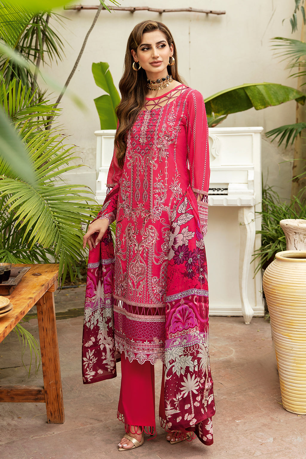 Ramsha | Riwayat Lawn Collection | Y-810 - Official Ramsha stockist in UK - Sakeena London