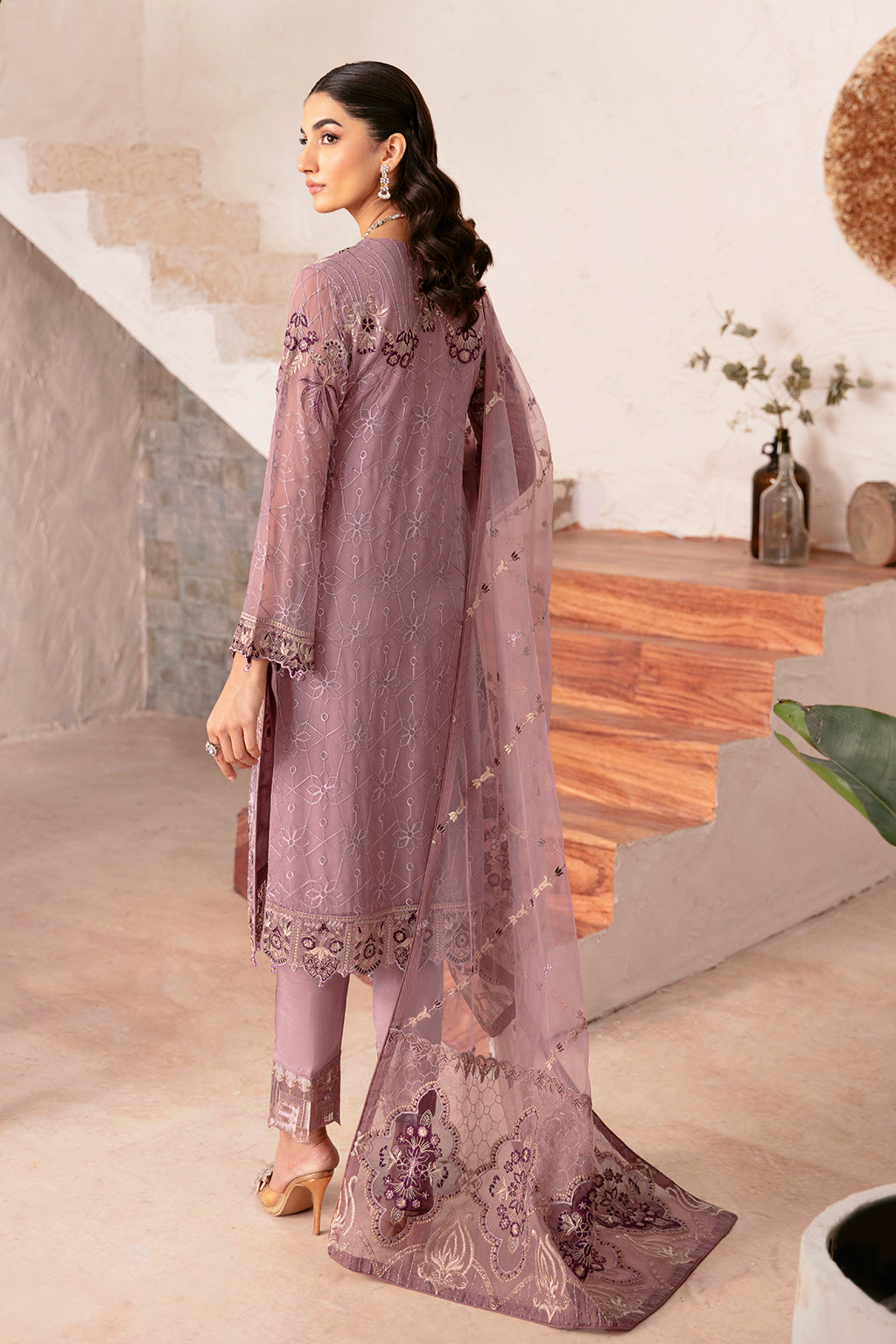 Ramsha | Rangoon Chiffon Collection 24 | D-1208 - Official Ramsha stockist in UK - Sakeena London
