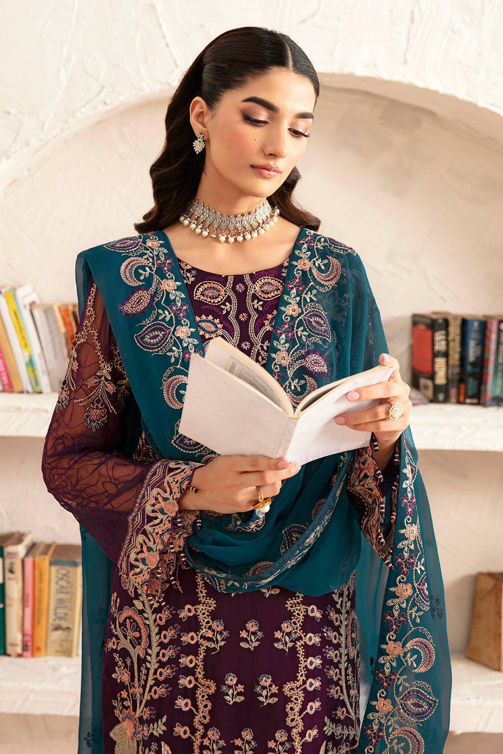 Ramsha | Rangoon Chiffon Collection 24 | D-1211 - Official Ramsha stockist in UK - Sakeena London