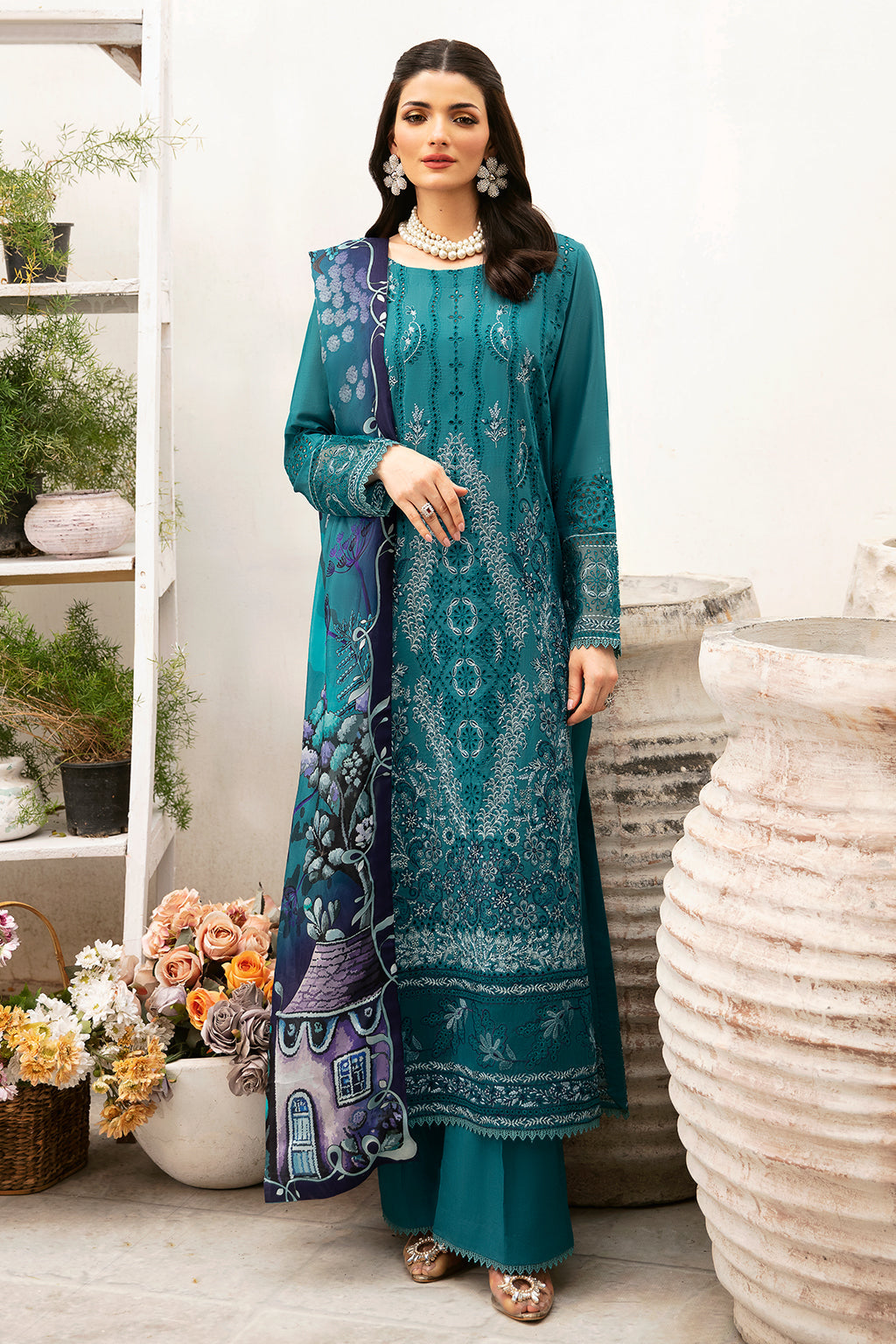 Ramsha | Andaaz Lawn Collection | Z-902 - Official Ramsha stockist in UK - Sakeena London
