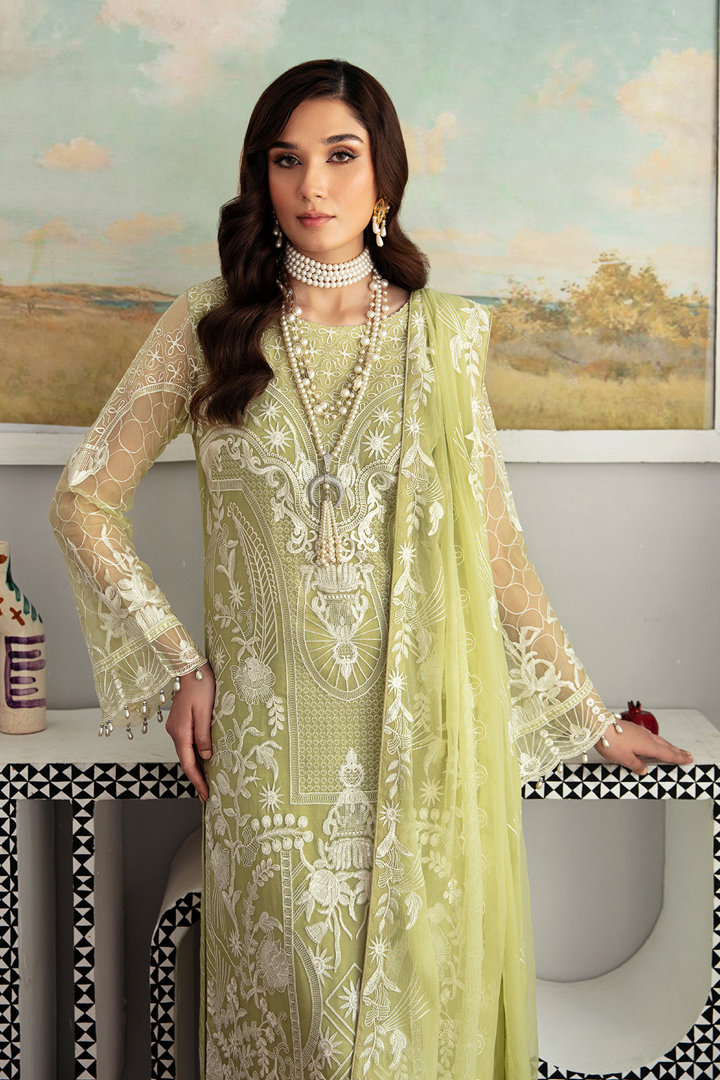 Ramsha | Rangoon Chiffon Collection 24 | D-1105 - Official Ramsha stockist in UK - Sakeena London