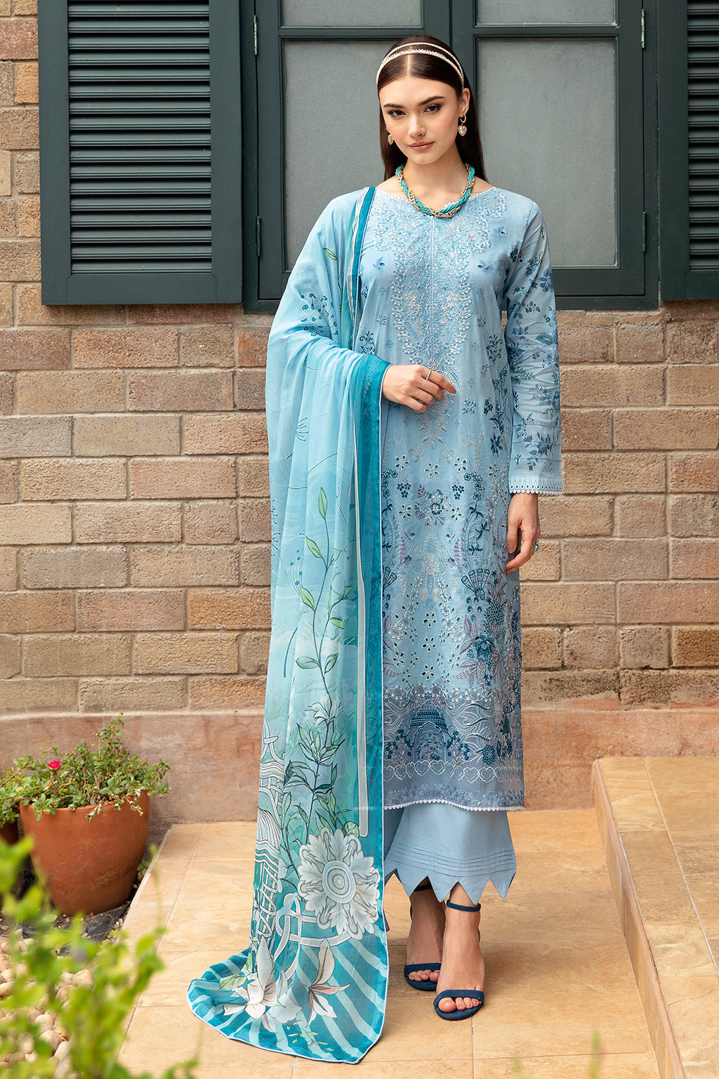 Ramsha | Riwayat Lawn Collection | Y-911 - Official Ramsha stockist in UK - Sakeena London