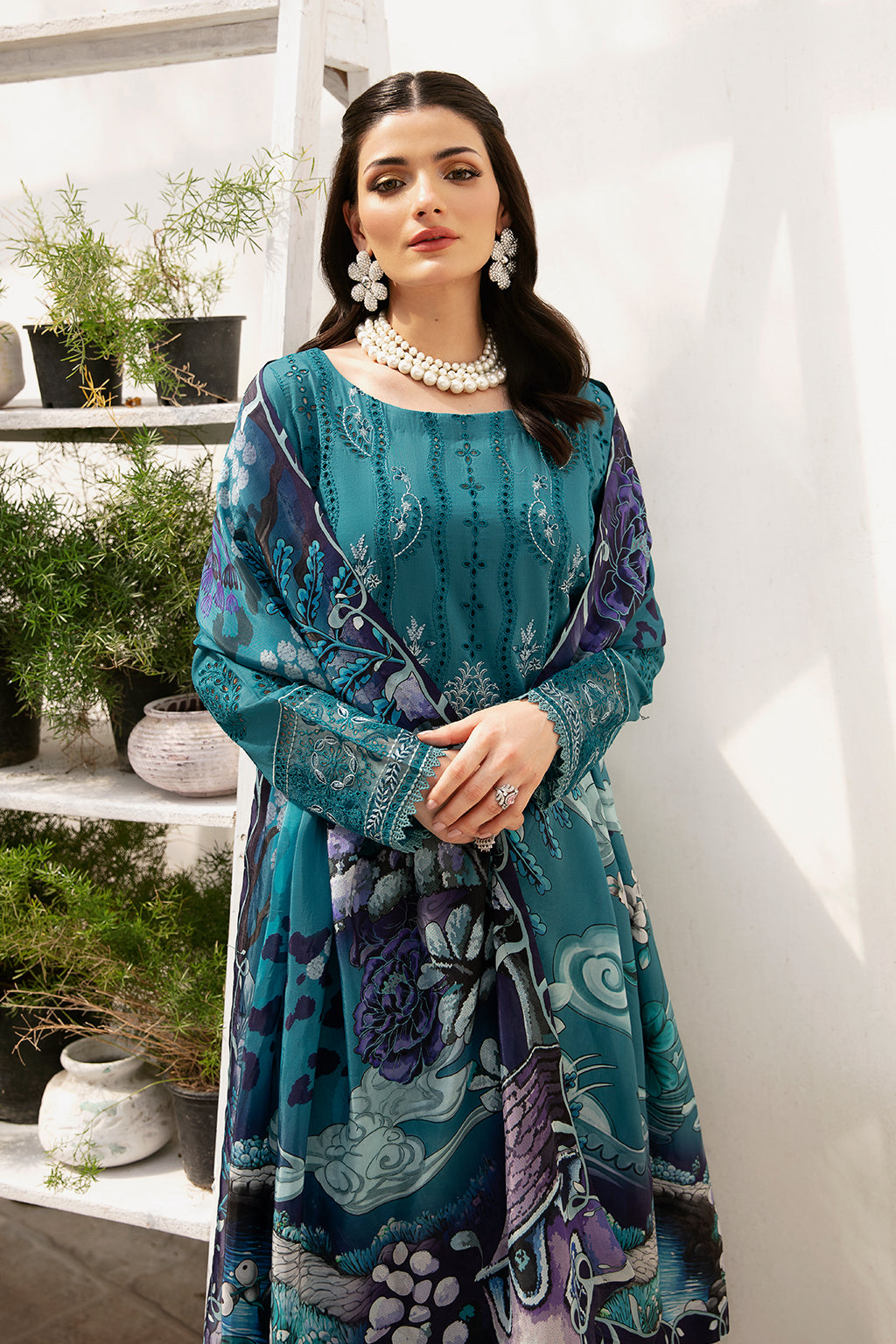 Ramsha | Andaaz Lawn Collection | Z-902 - Official Ramsha stockist in UK - Sakeena London