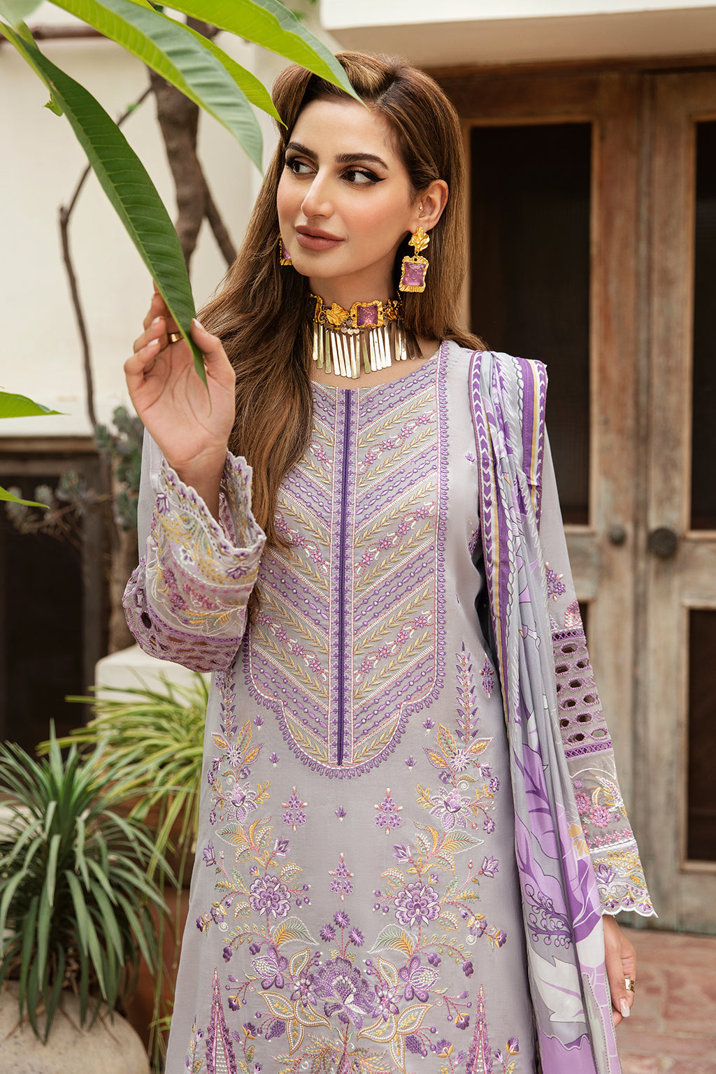 Ramsha | Riwayat Lawn Collection | Y-809 - Official Ramsha stockist in UK - Sakeena London