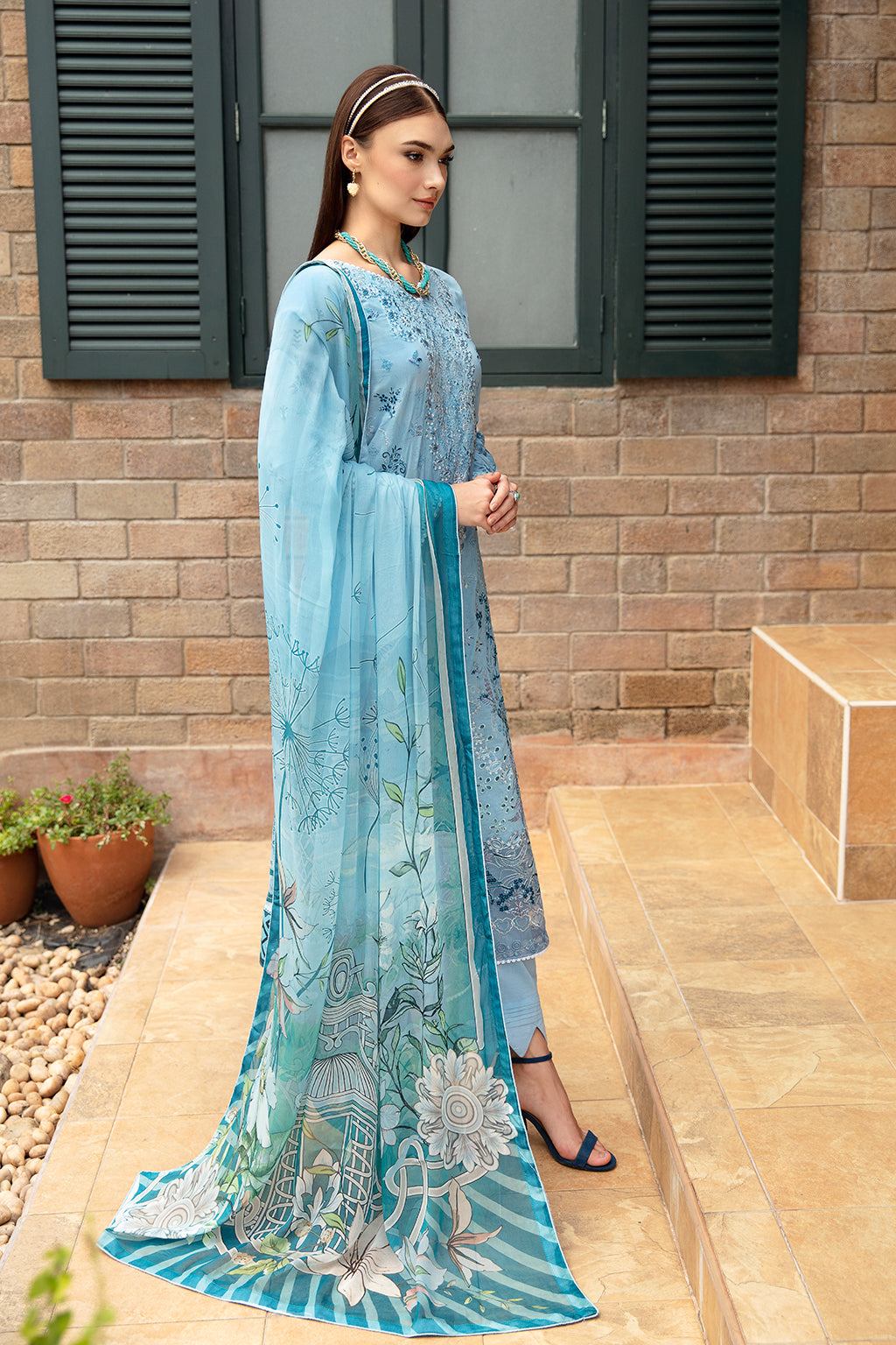 Ramsha | Riwayat Lawn Collection | Y-911 - Official Ramsha stockist in UK - Sakeena London