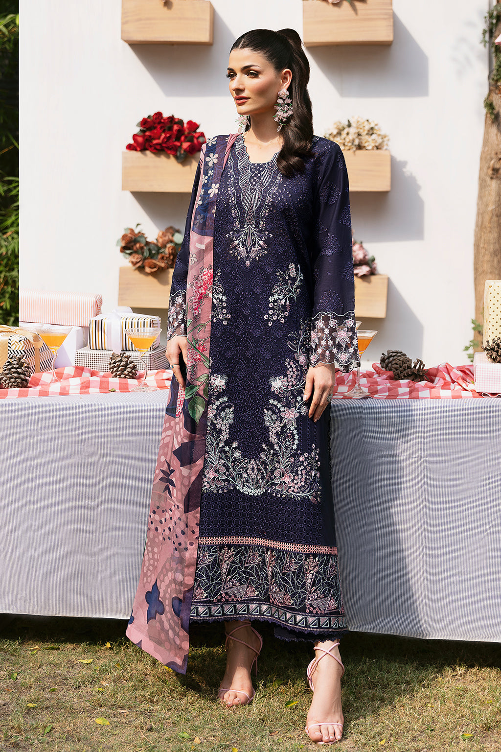 Ramsha | Andaaz Lawn Collection | Z-906 - Official Ramsha stockist in UK - Sakeena London