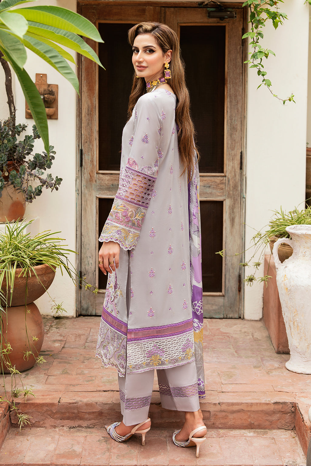 Ramsha | Luxury Lawn 24 | Y-809 - Official Ramsha stockist in UK - Sakeena London
