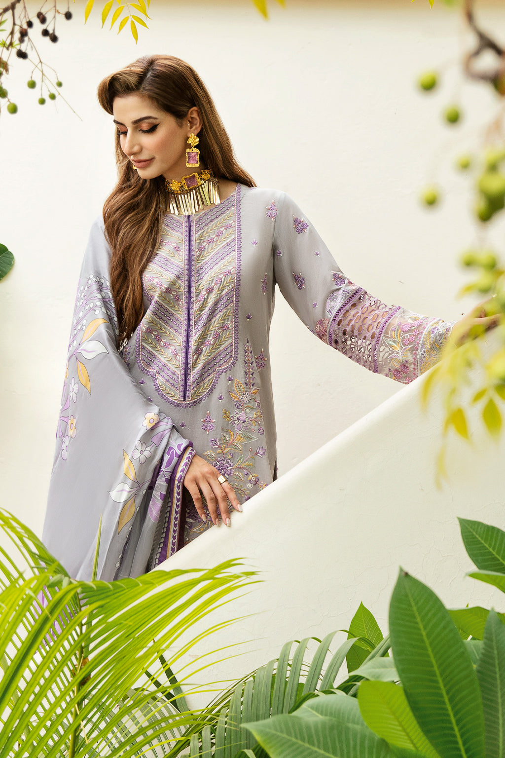 Ramsha | Luxury Lawn 24 | Y-809 - Official Ramsha stockist in UK - Sakeena London