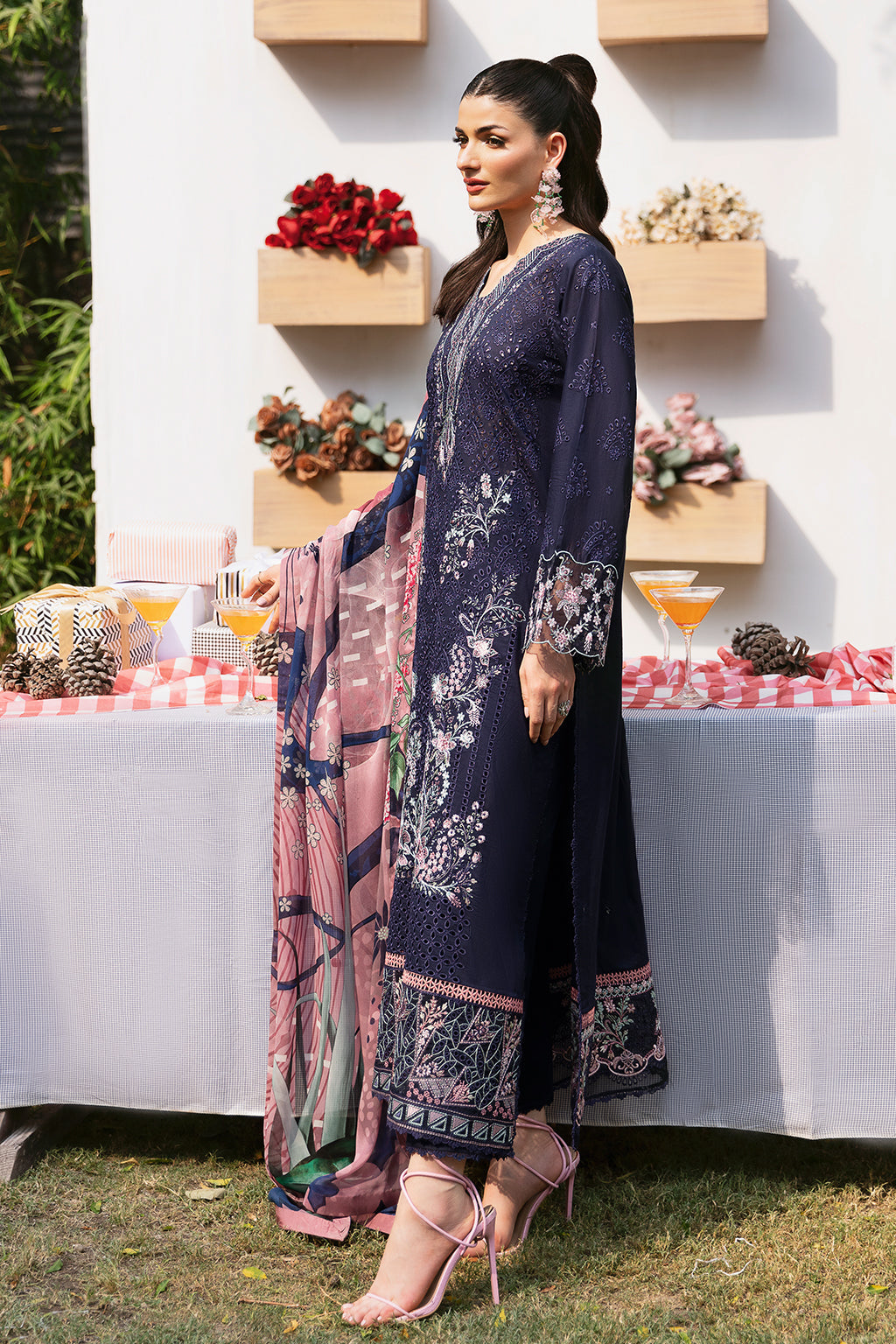 Ramsha | Andaaz Lawn Collection | Z-906 - Official Ramsha stockist in UK - Sakeena London