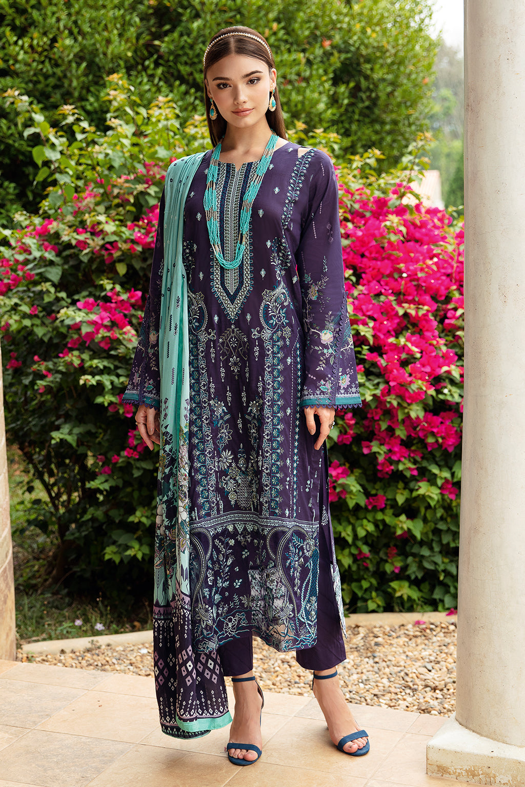 Ramsha | Riwayat Lawn Collection | Y-904 - Official Ramsha stockist in UK - Sakeena London