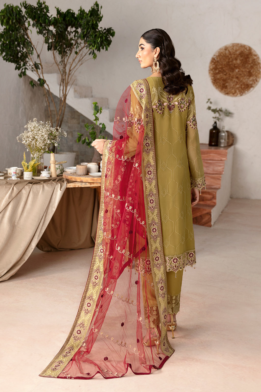 Ramsha | Rangoon Chiffon Collection 24 | D-1203 - Official Ramsha stockist in UK - Sakeena London