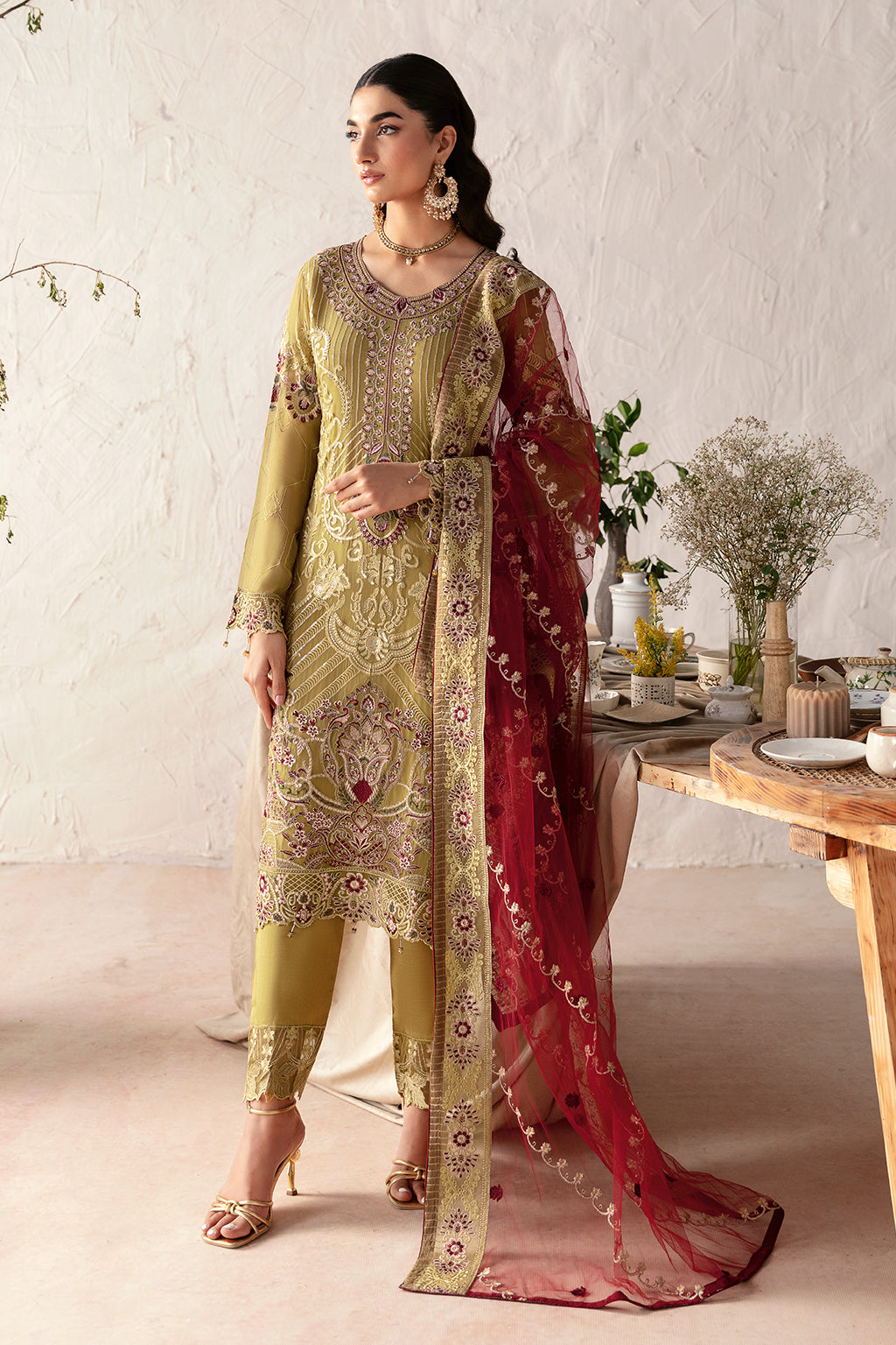 Ramsha | Rangoon Chiffon Collection 24 | D-1203 - Official Ramsha stockist in UK - Sakeena London